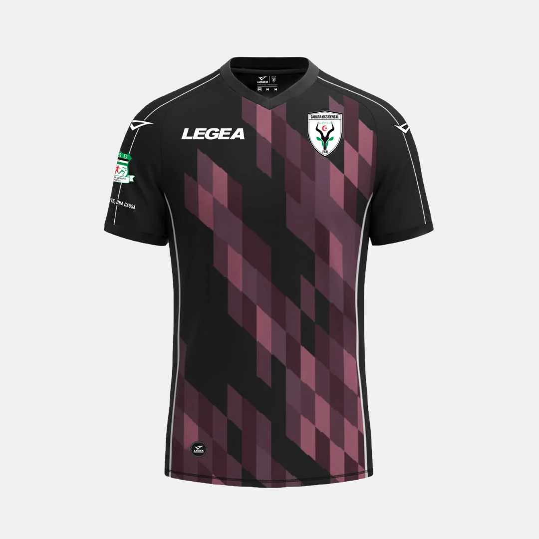 Camiseta Special Saharaui - negro y fucsia fluorescente - Image 3