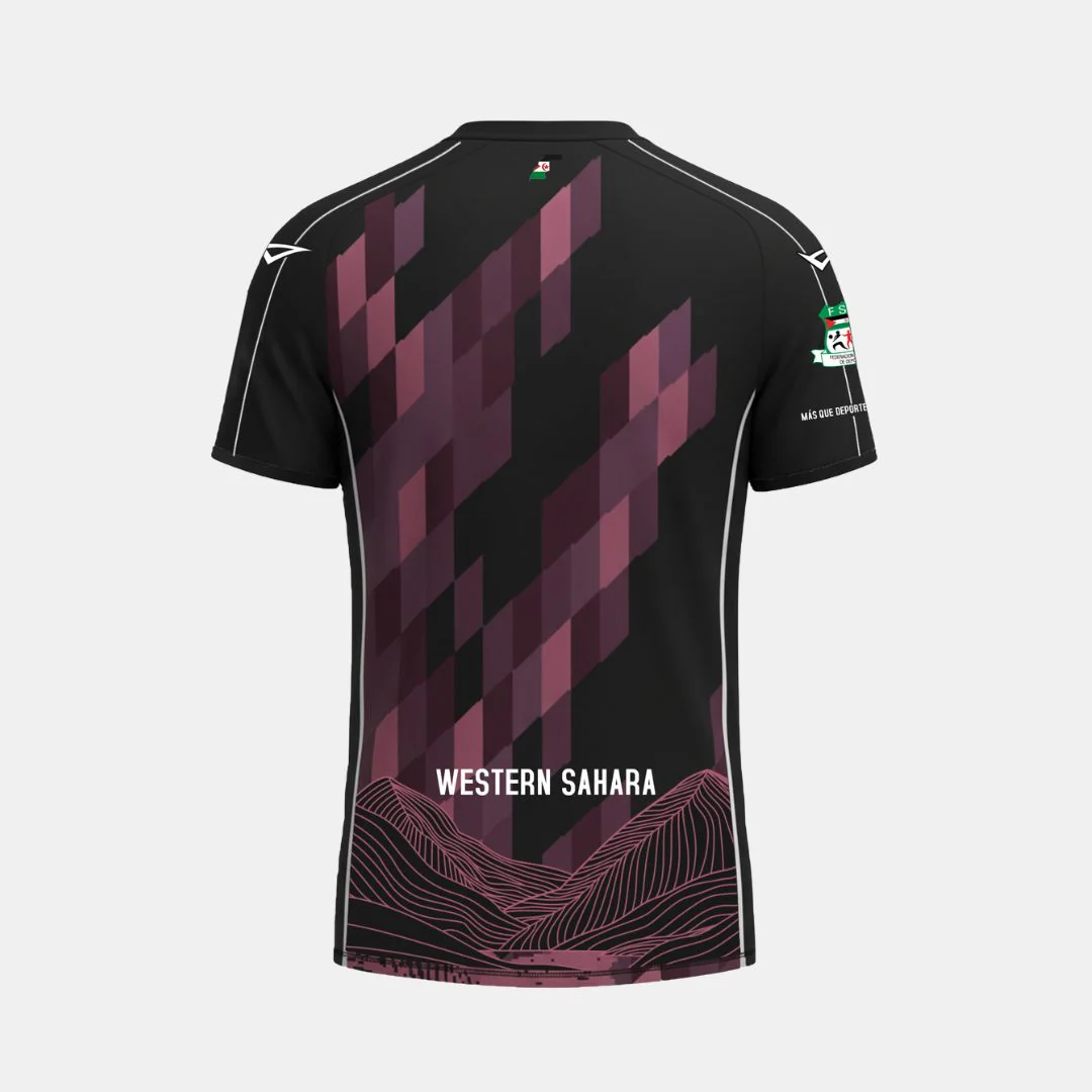 Camiseta Special Saharaui - negro y fucsia fluorescente - Image 4