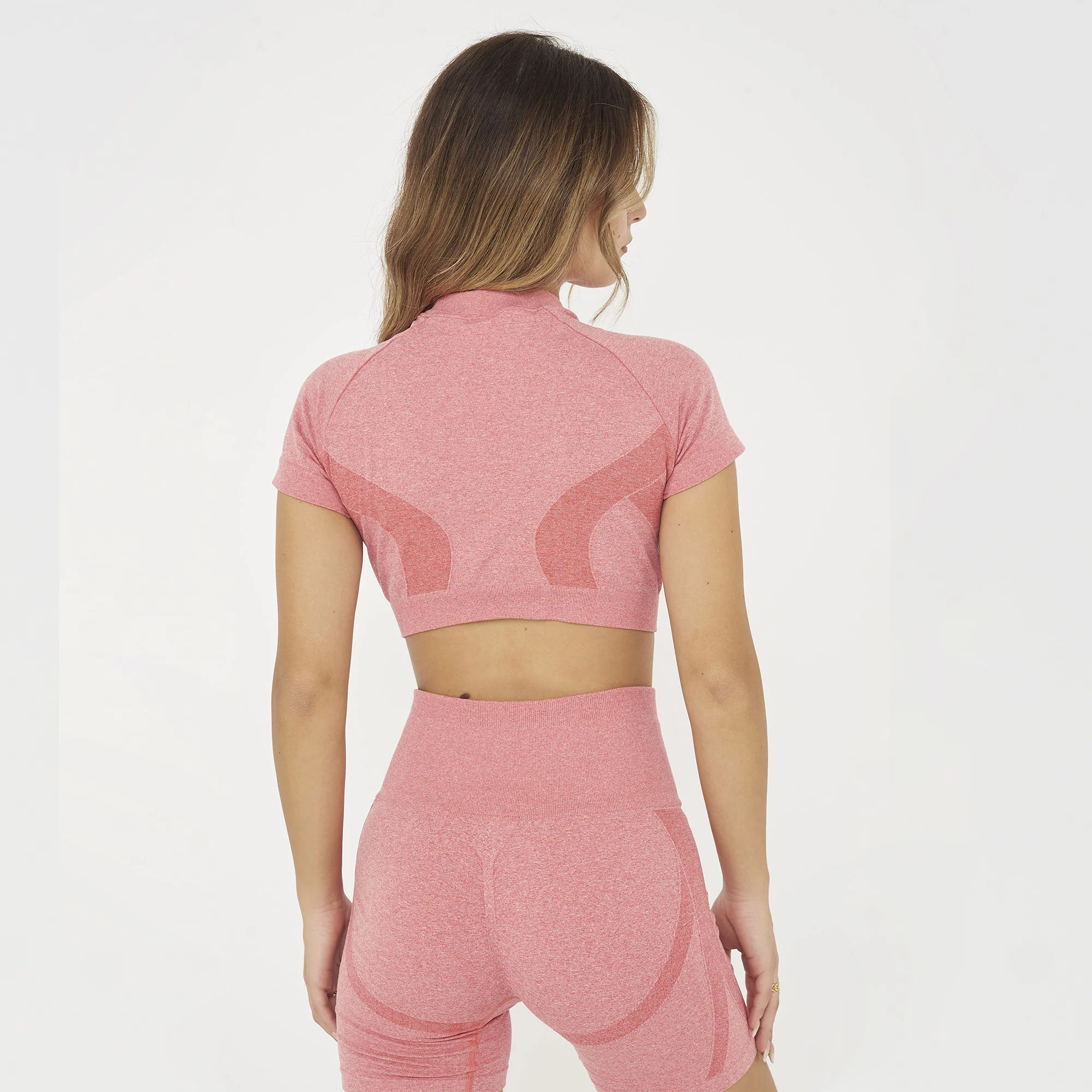 Completino da allenamento Lexi Jules - rosa scuro - Image 4