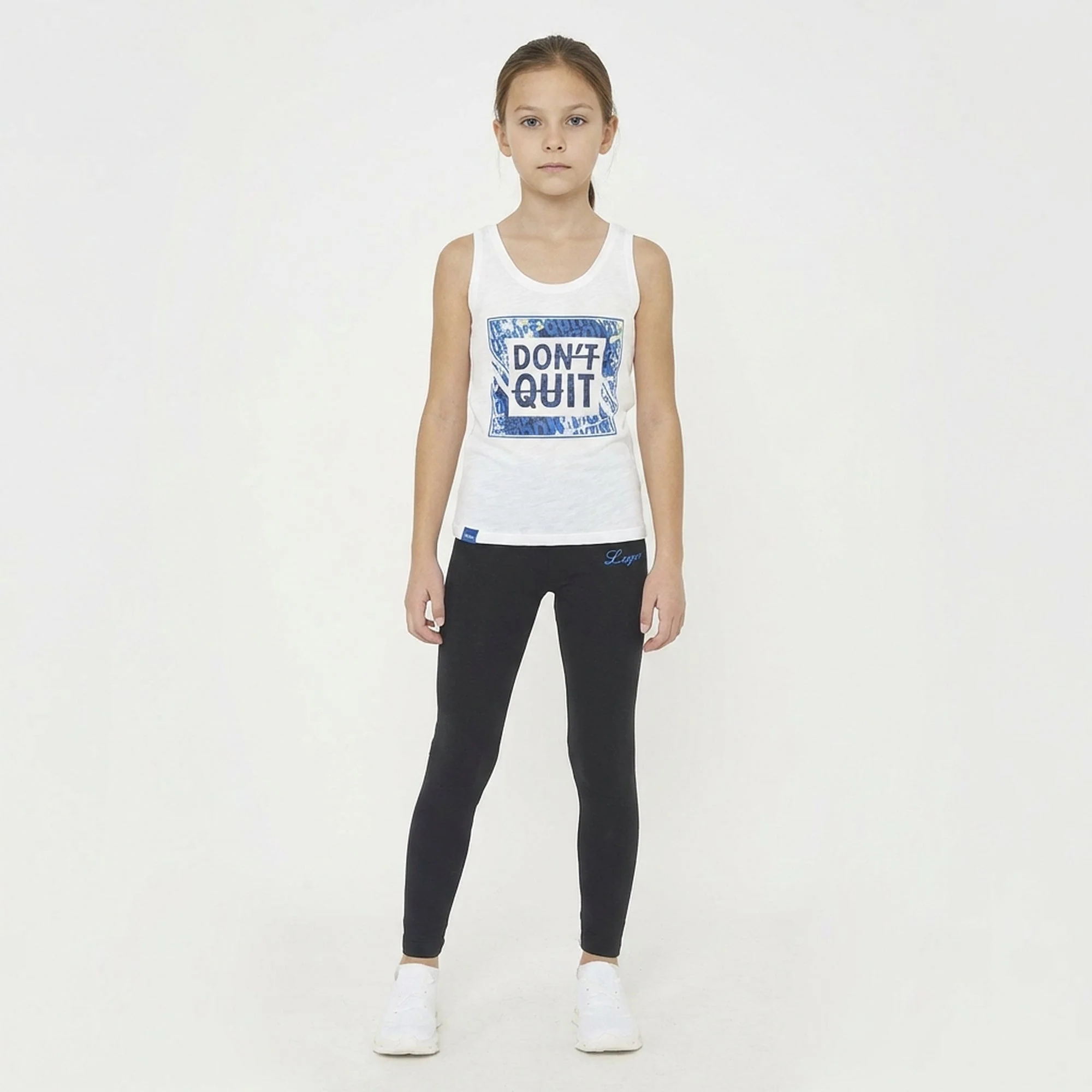 Completino sportivo con canotta in cotone EDENIS