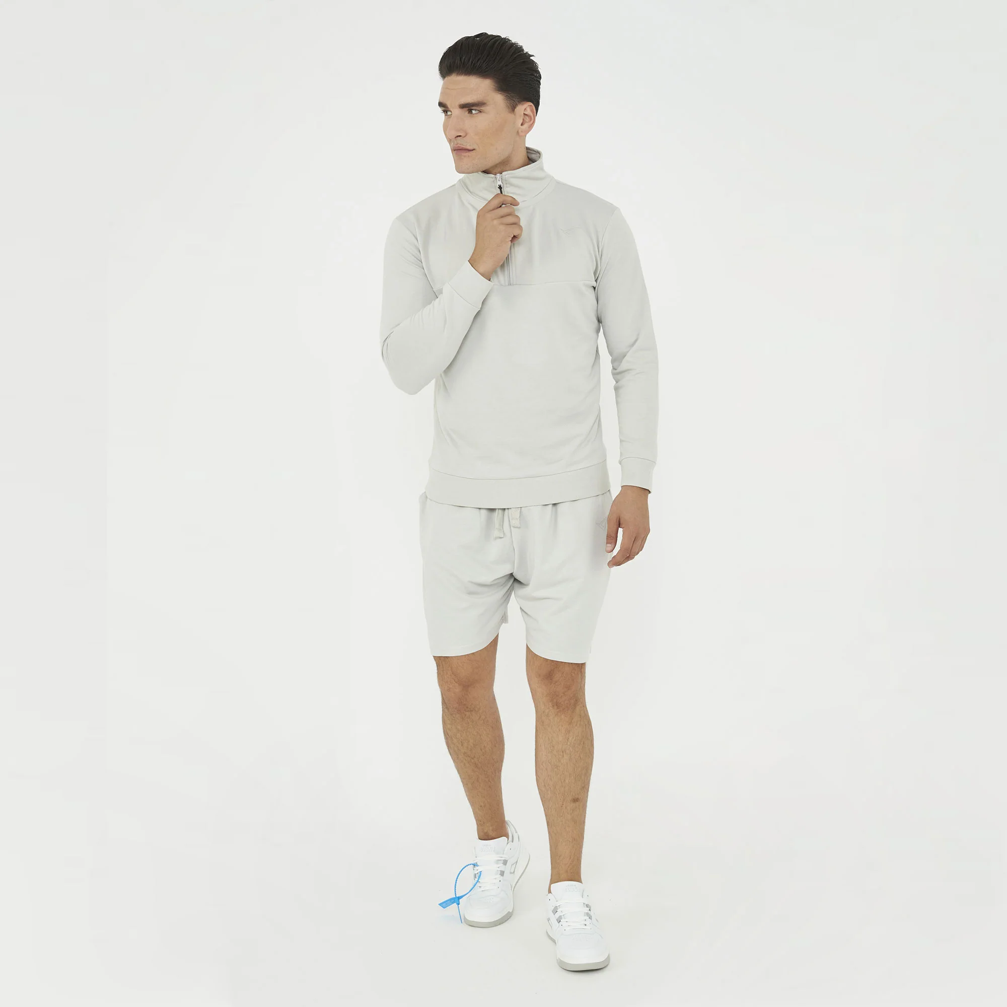 Felpa con mezza zip F-Club - Image 6