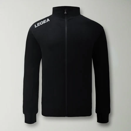 Felpa da training con cappuccio elasticizzato