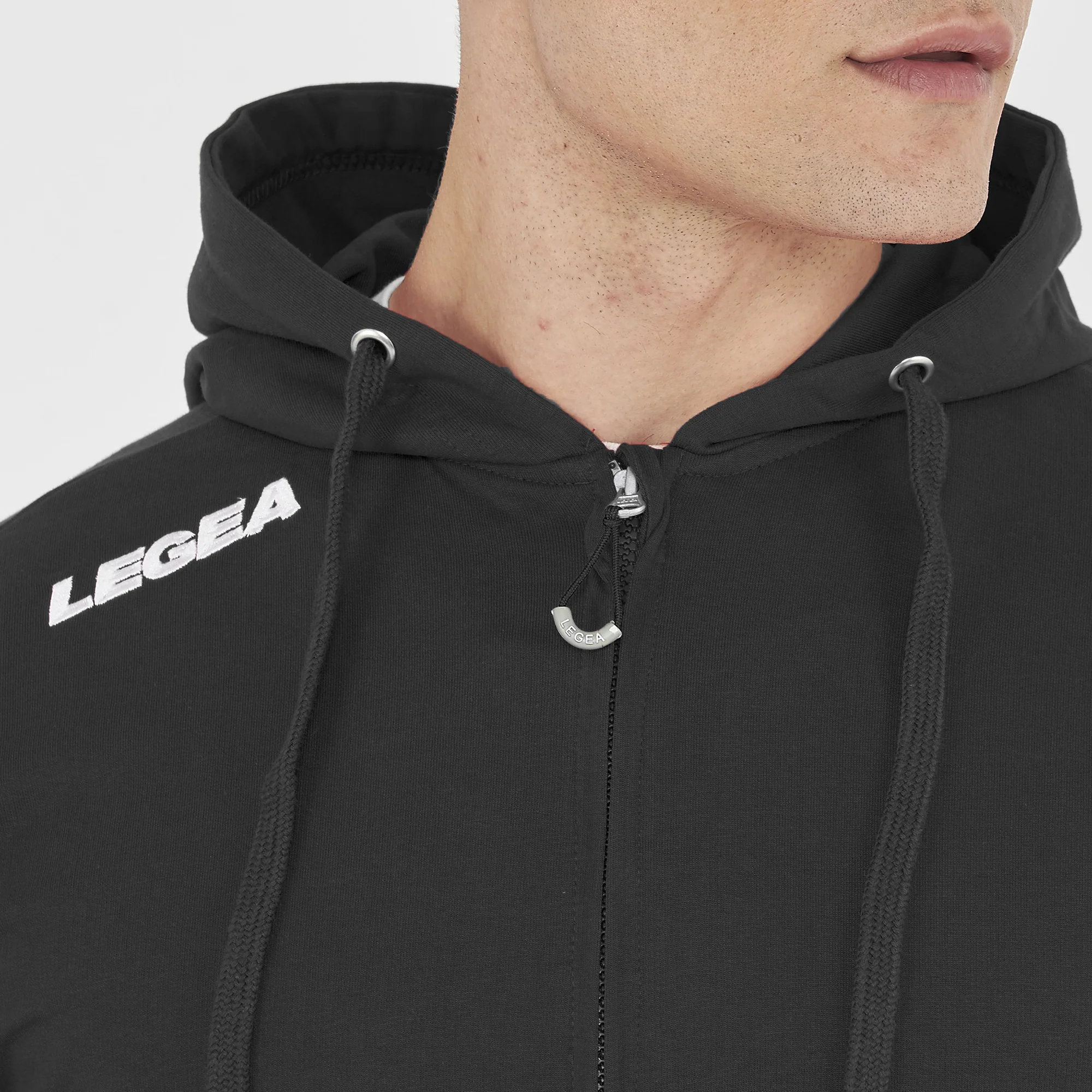 Felpa con zip e cappuccio in french terry Farel - Image 4