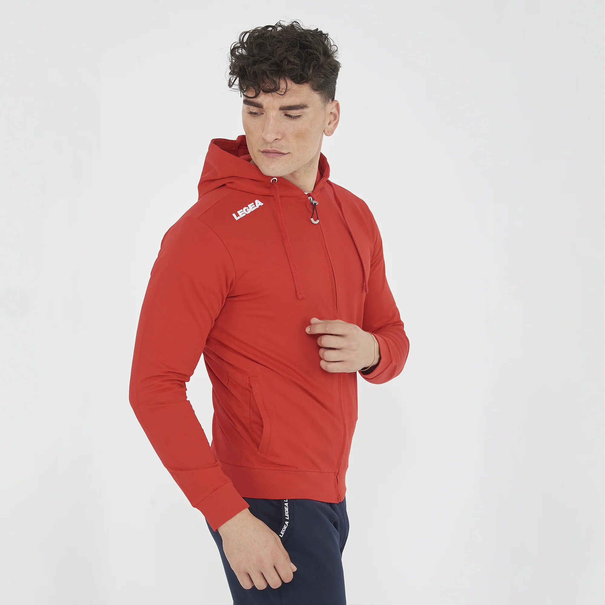 Felpa con zip e cappuccio in french terry Farel - Image 3