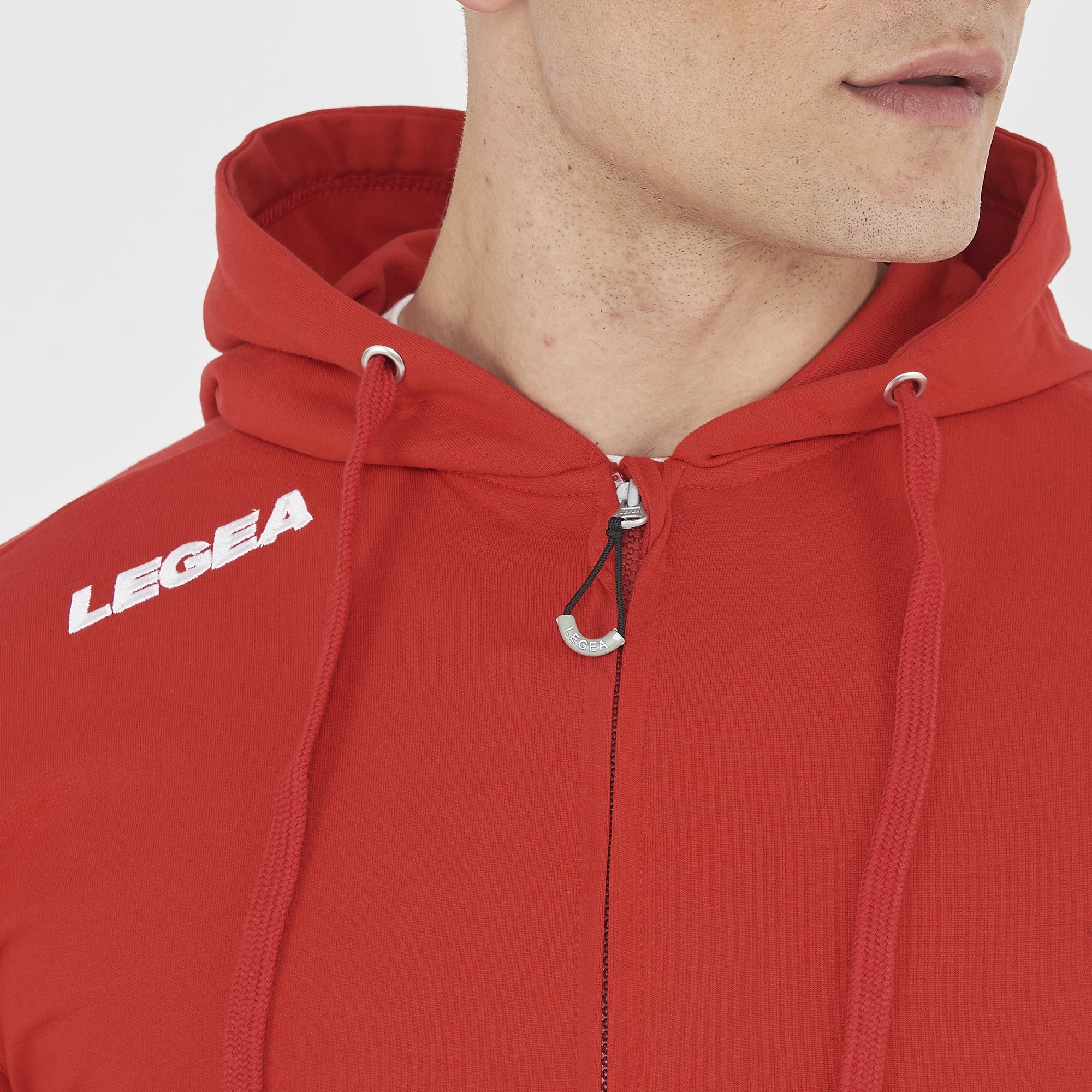 Felpa con zip e cappuccio in french terry Farel - Image 4