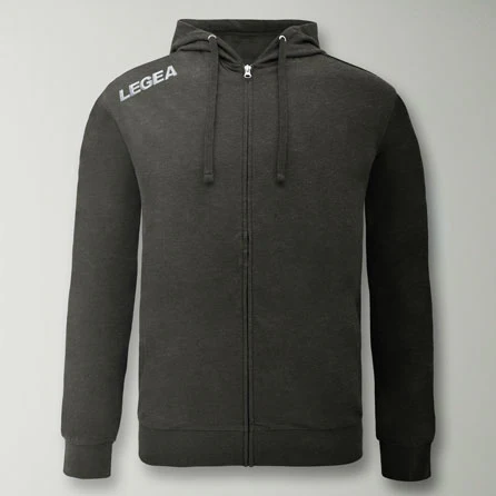 Felpa con zip e cappuccio in french terry Farel