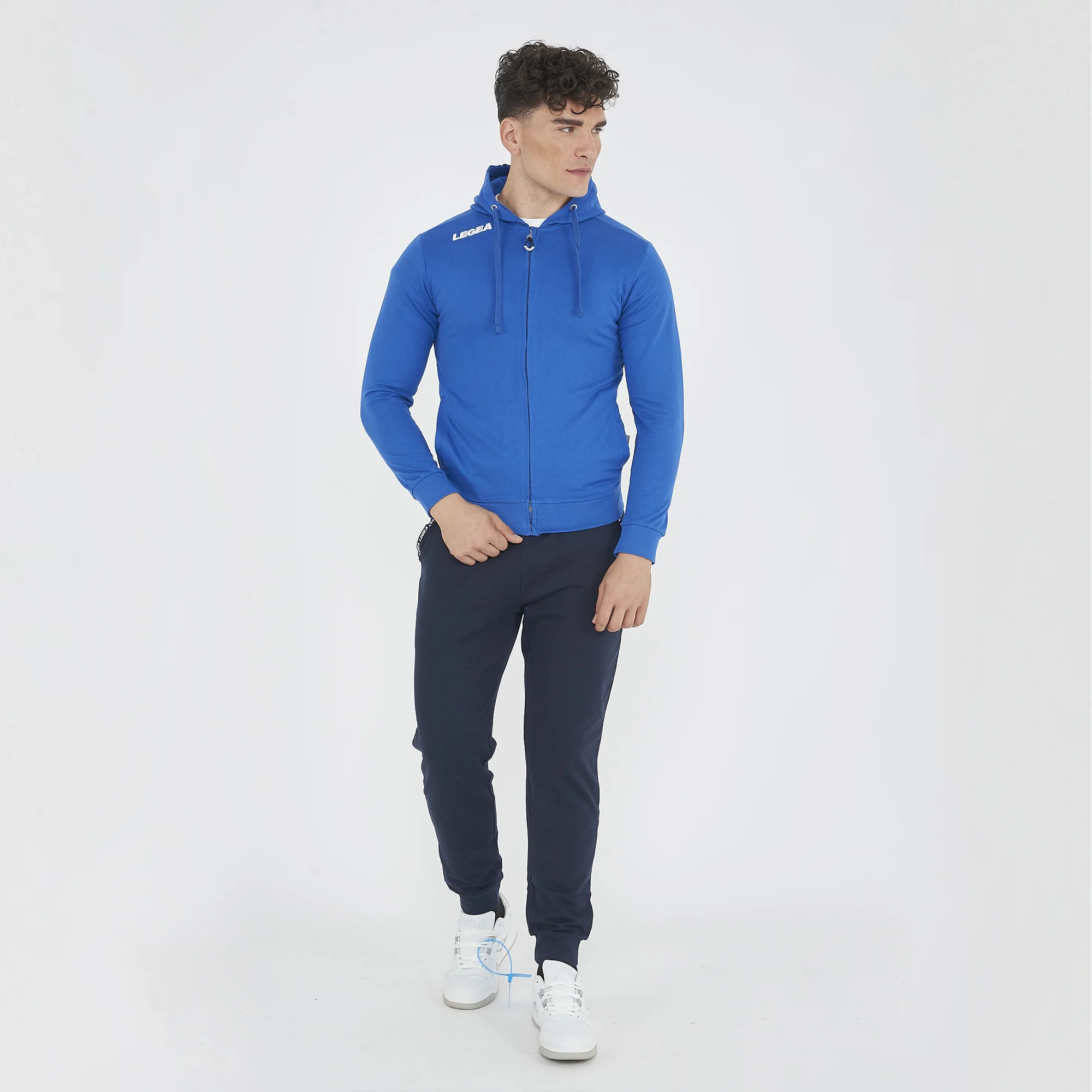 Felpa con zip e cappuccio in french terry Farel - Image 6