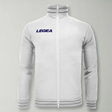 Felpa da training con zip e cappuccio
