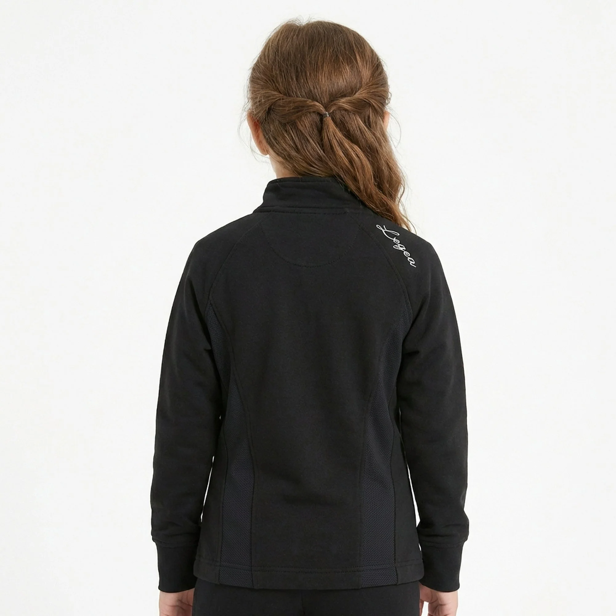 Felpa slim in cotone con zip Dafne - Image 2