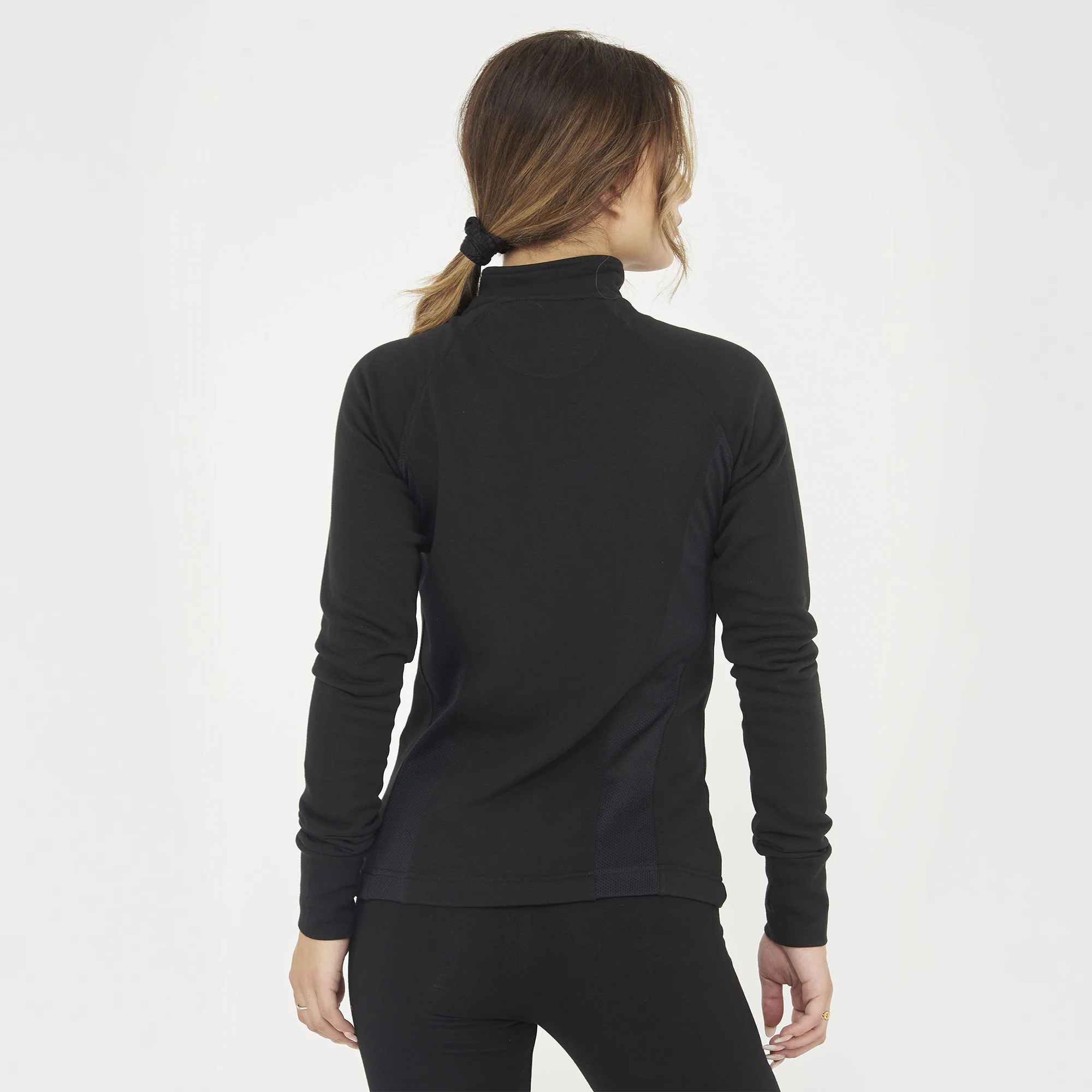 Felpa slim in cotone con zip Dafne - Image 3