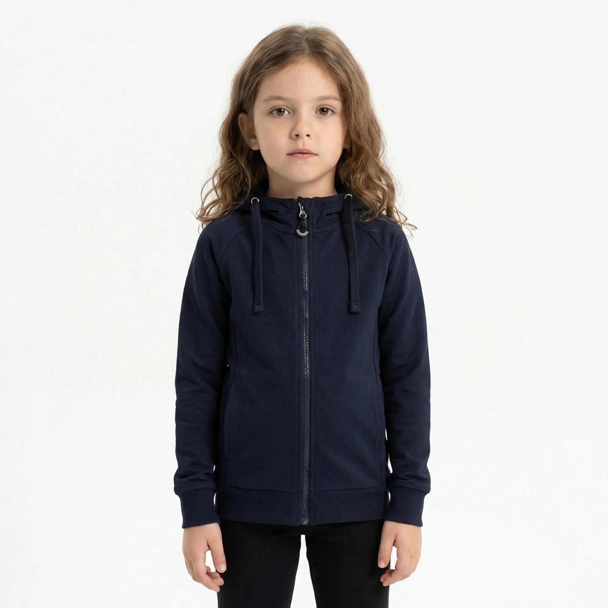 Giacca sportiva leggera con zip e cappuccio Dair