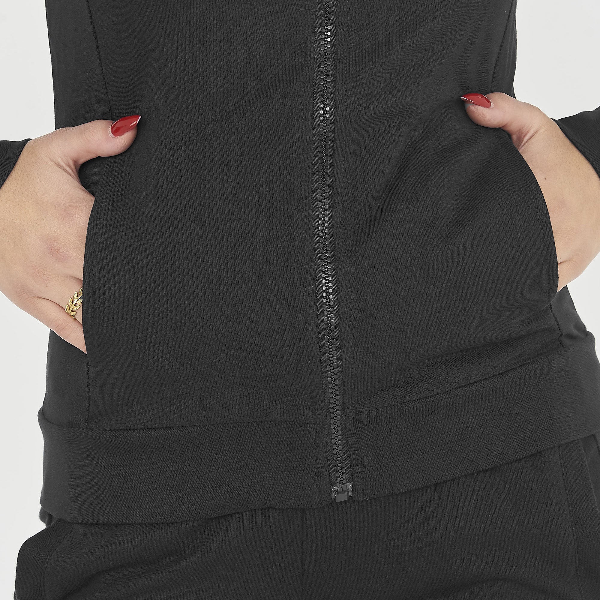 Giacca sportiva leggera con zip e cappuccio Dair - Image 3