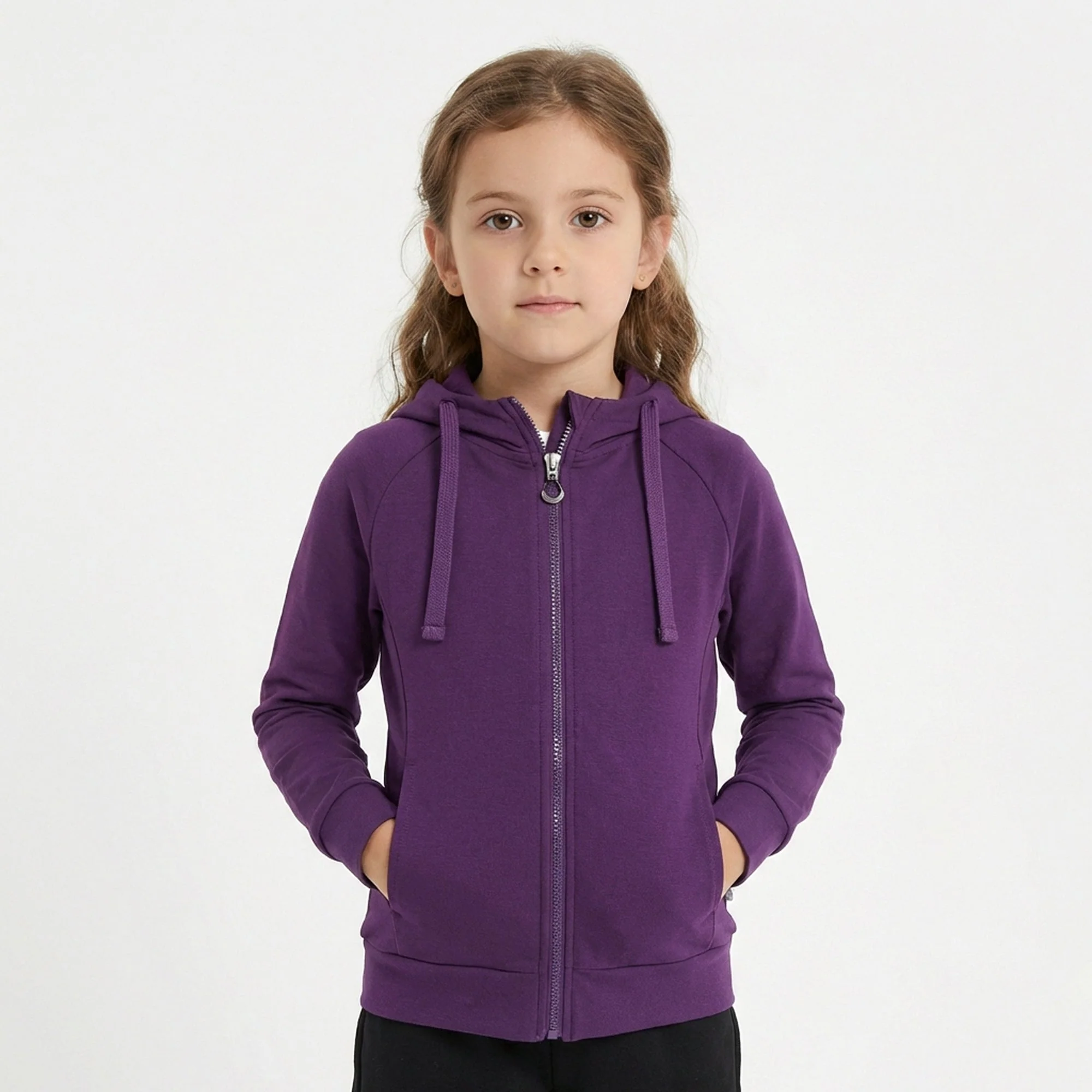 Giacca sportiva leggera con zip e cappuccio Dair