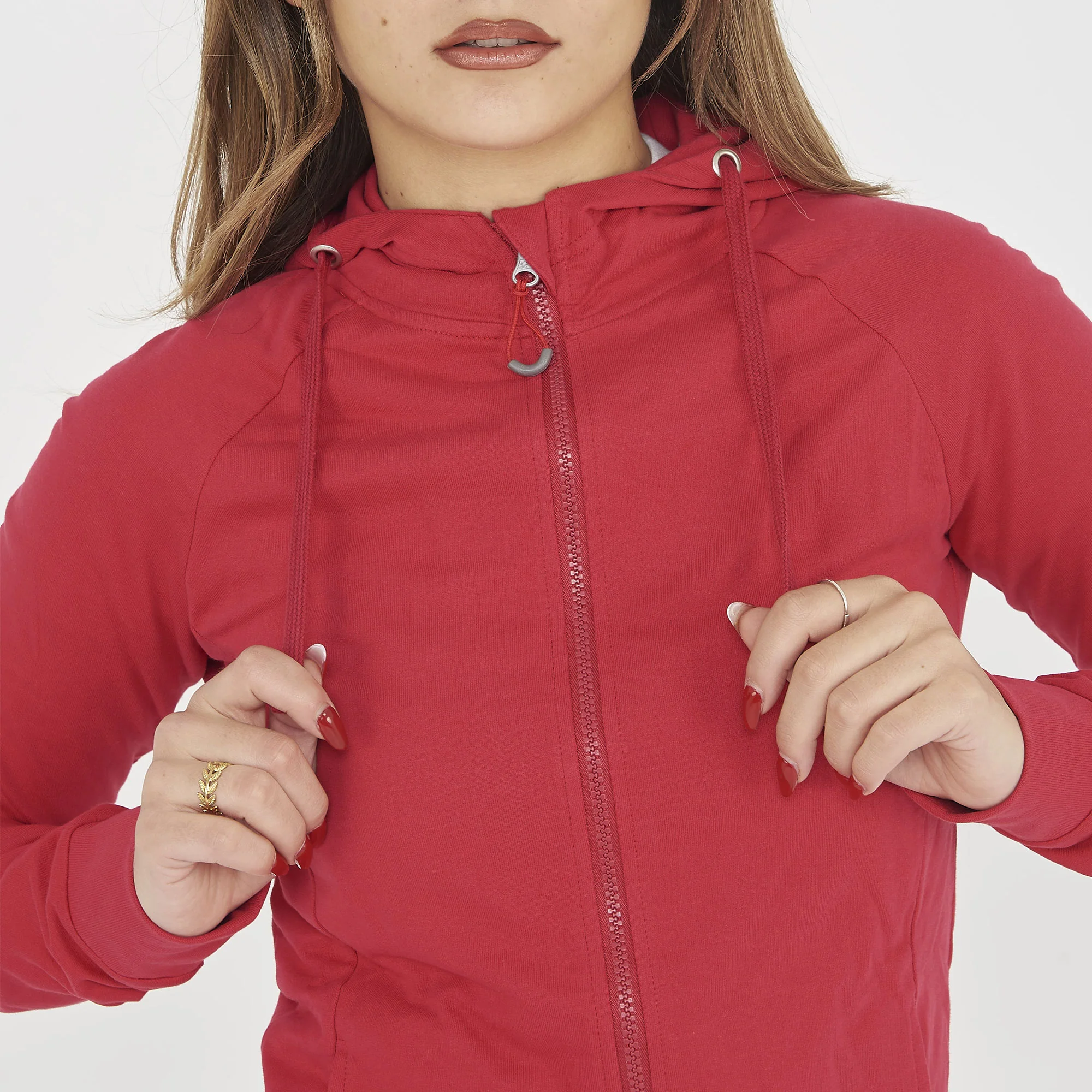 Giacca sportiva leggera con zip e cappuccio Dair - Image 4