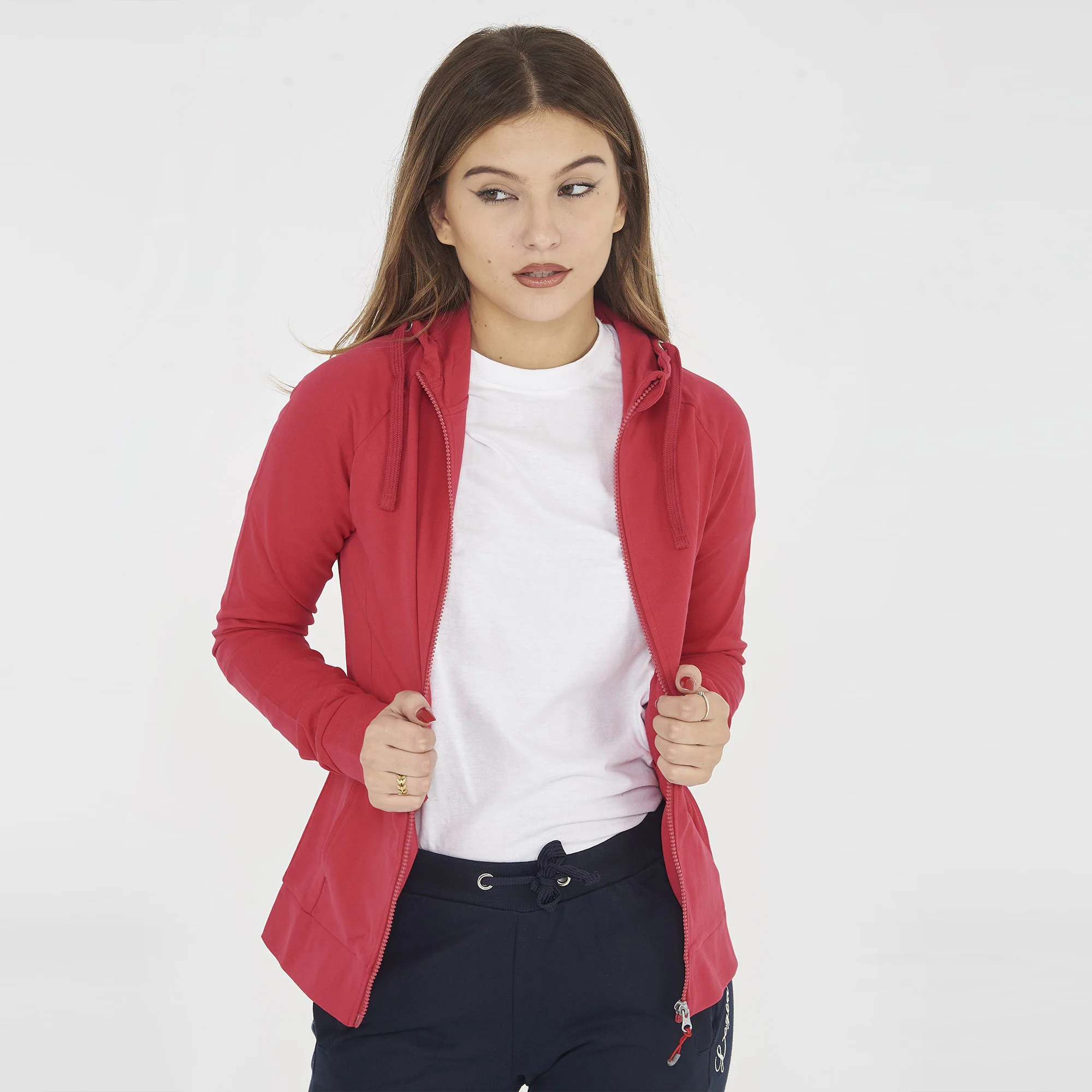 Giacca sportiva leggera con zip e cappuccio Dair - Image 6