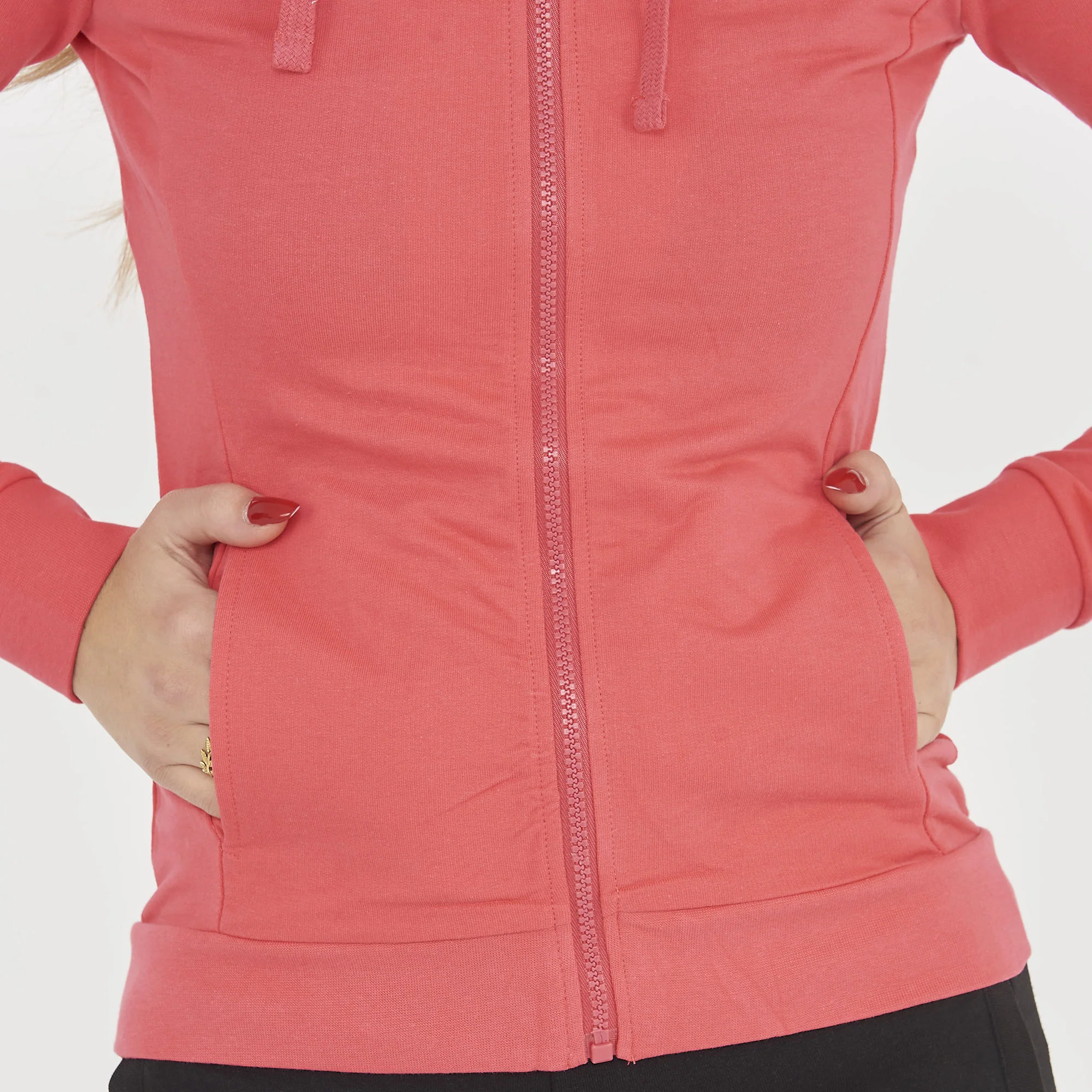 Giacca sportiva leggera con zip e cappuccio Dair - Image 3