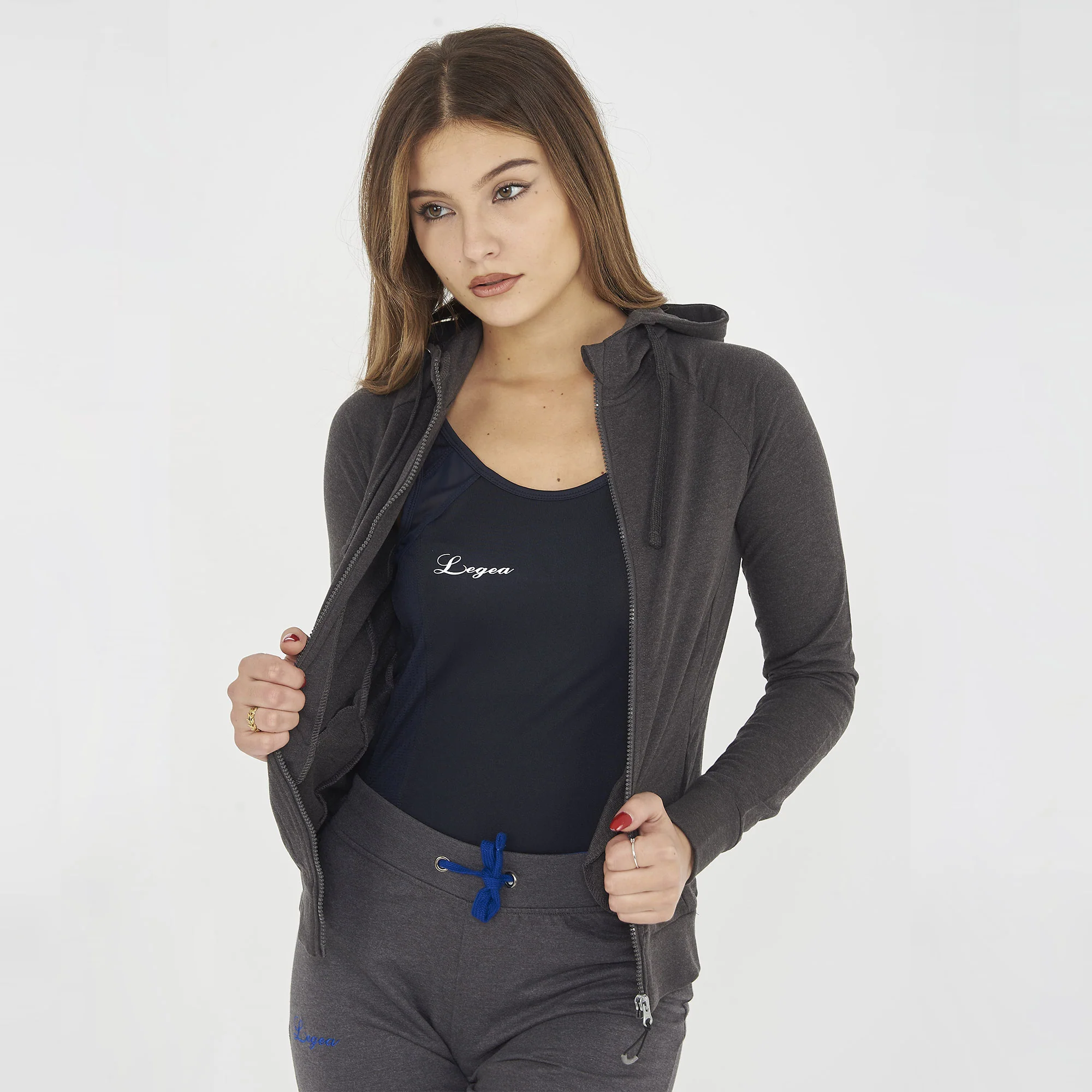 Giacca sportiva leggera con zip e cappuccio Dair - Image 5