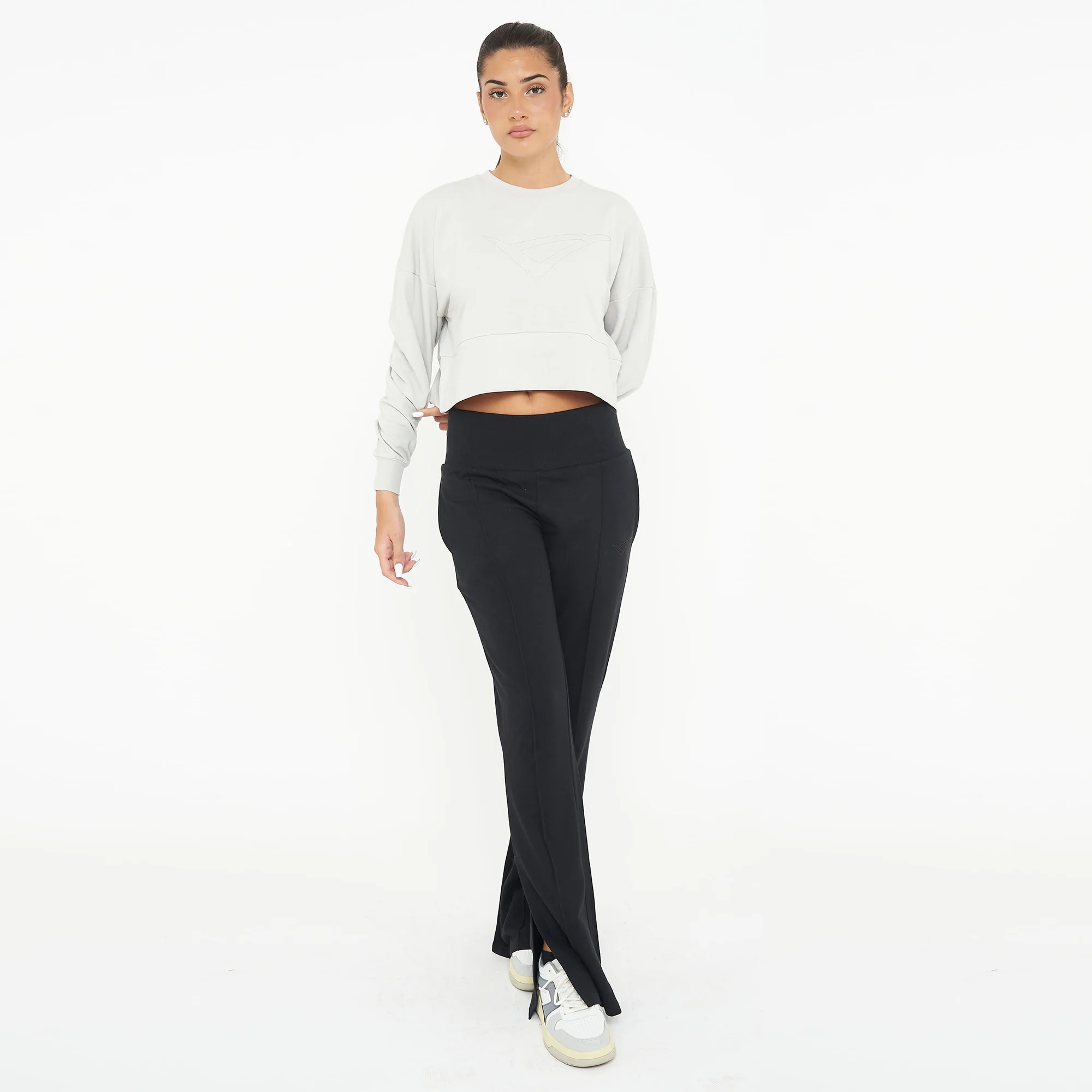 Felpa girocollo in cotone F-Essence - Image 6