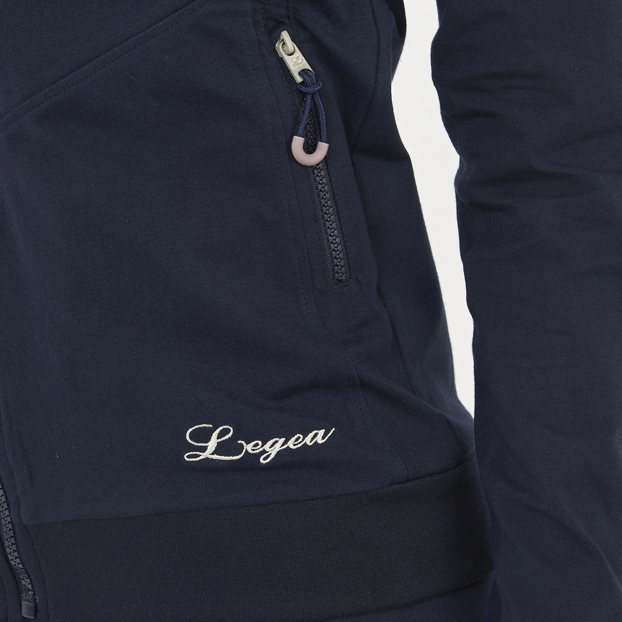 Felpa leggera con zip e cappuccio Layca - Image 6