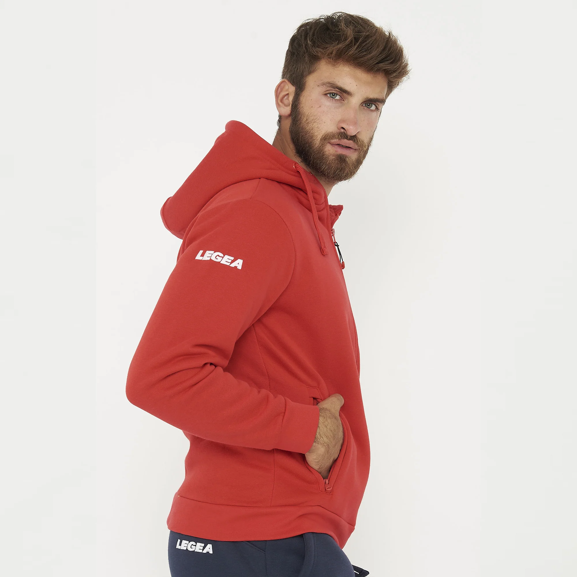 Felpa con cappuccio e zip Sarajevo - Image 7