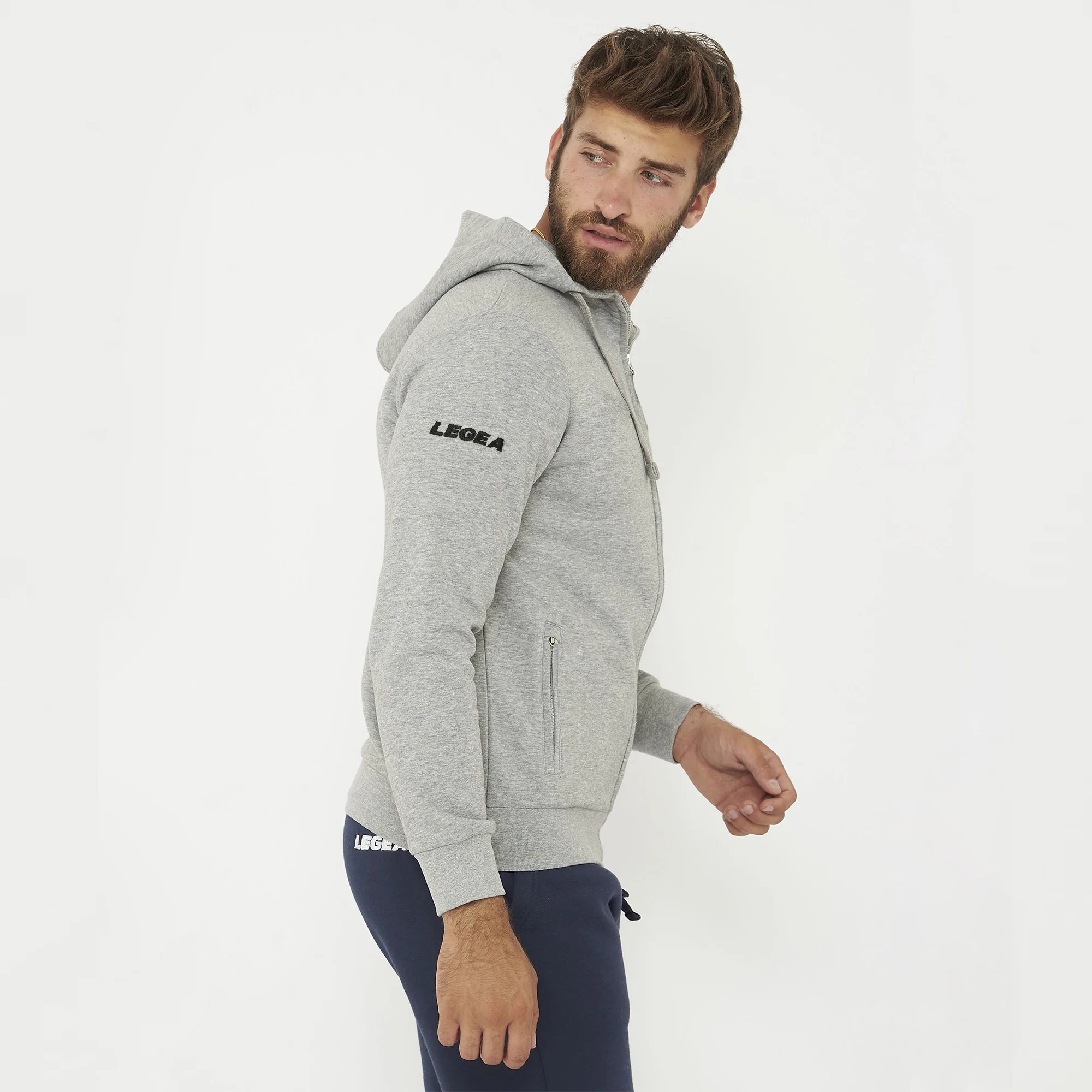 Felpa con cappuccio e zip Sarajevo - Image 7