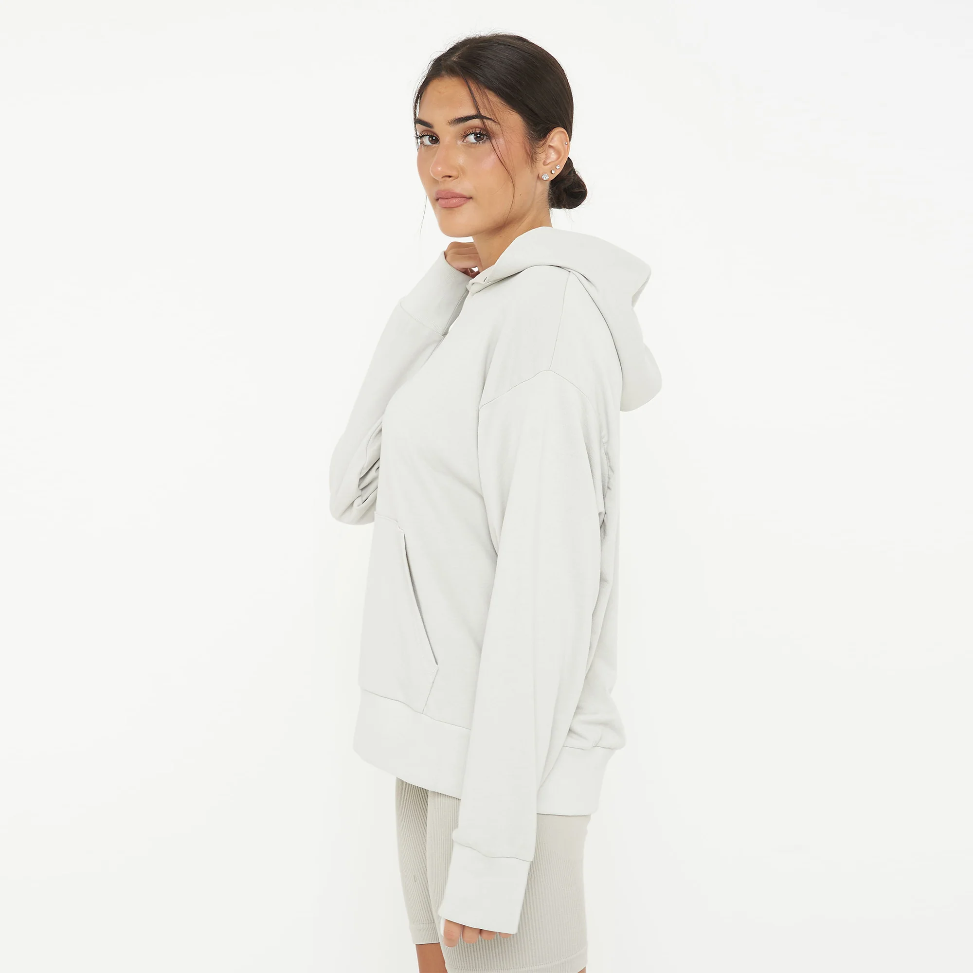 Felpa Unisex in cotone con cappuccio F-Boxy - Image 6