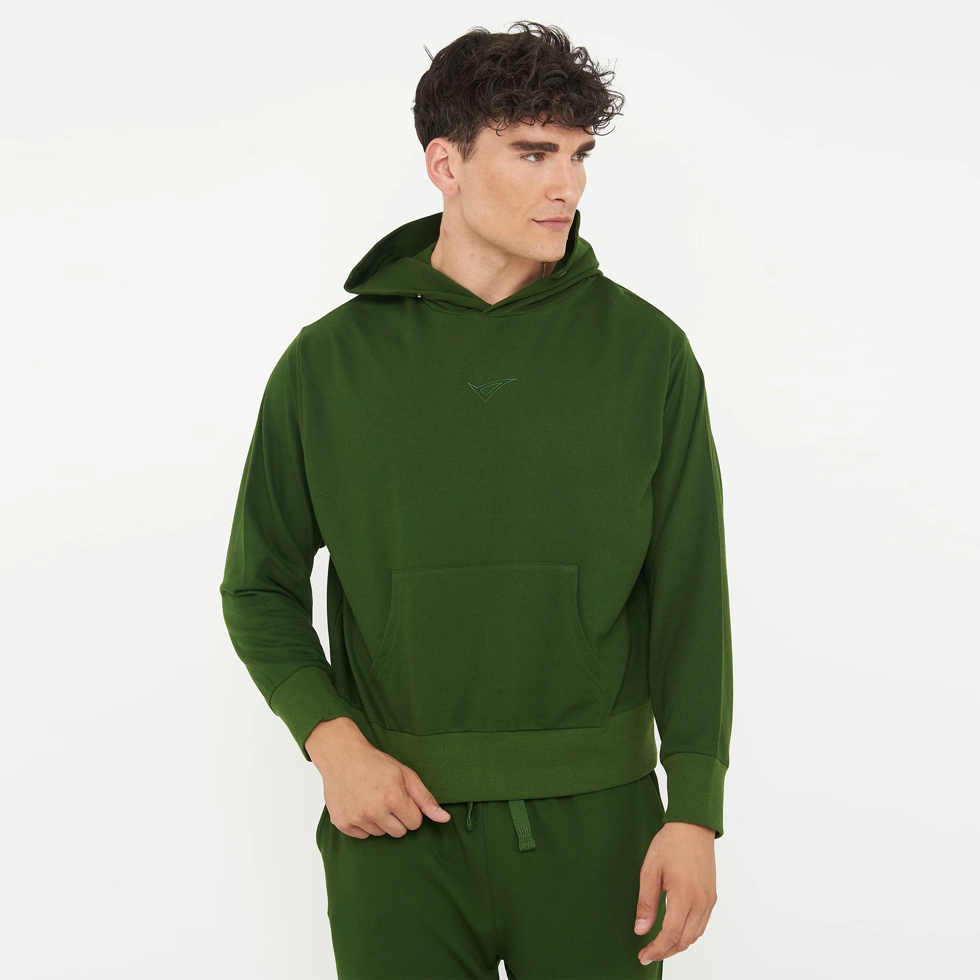 Felpa Unisex in cotone con cappuccio F-Boxy