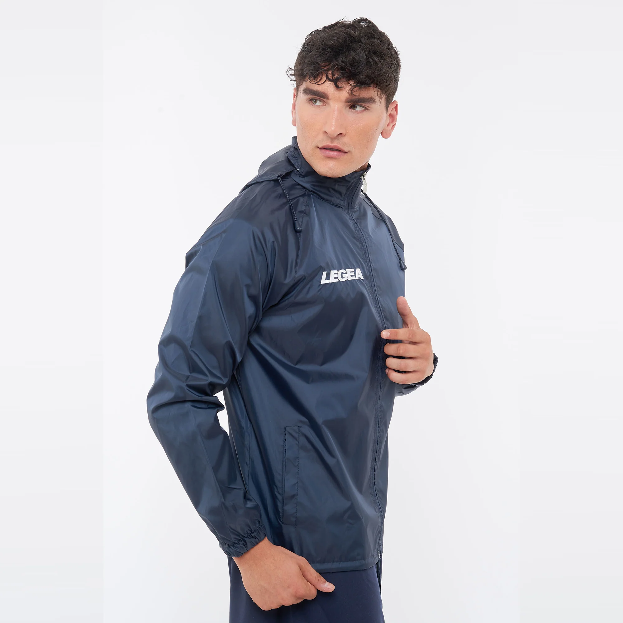Giacca antipioggia da running Italia - Image 4
