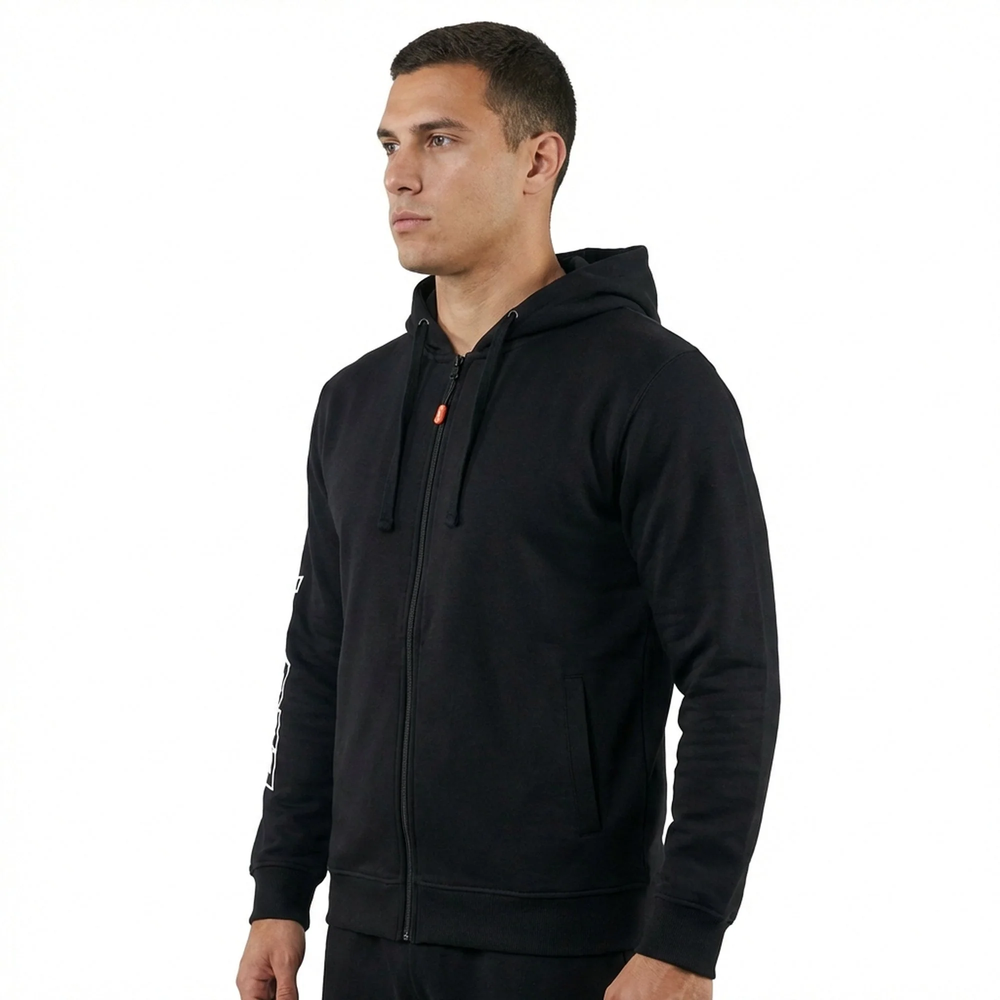 Giacca con cappuccio e zip Bulino - oversize - Image 3