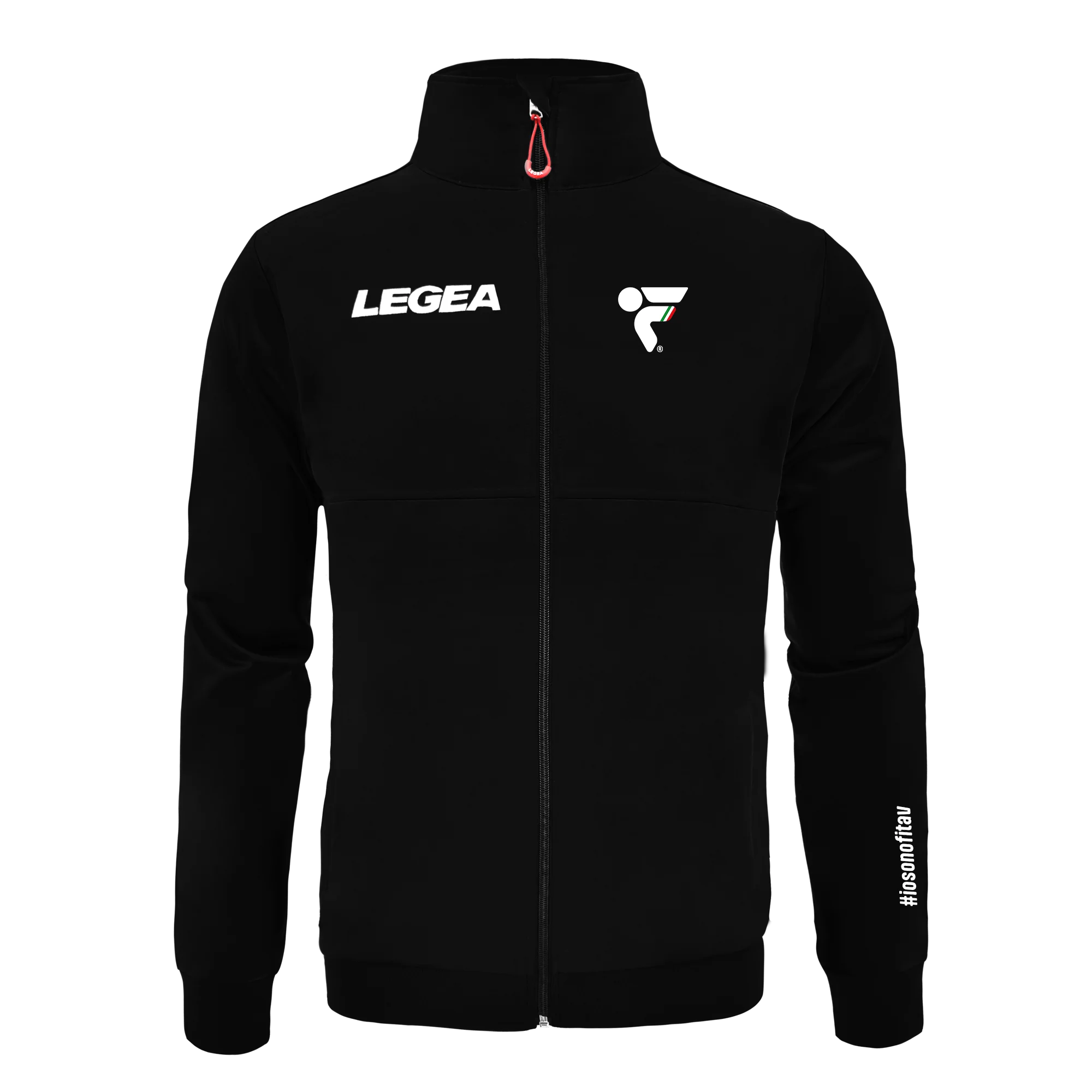 Giacca con zip monocolore - Fitav - Image 3