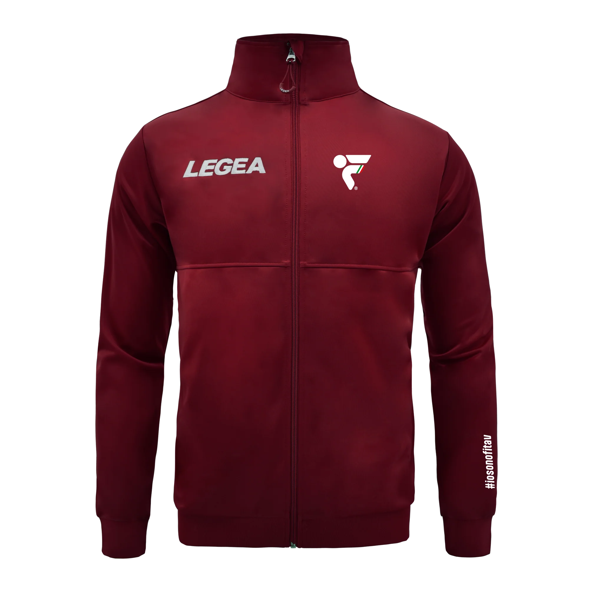 Giacca con zip monocolore - Fitav - Image 4