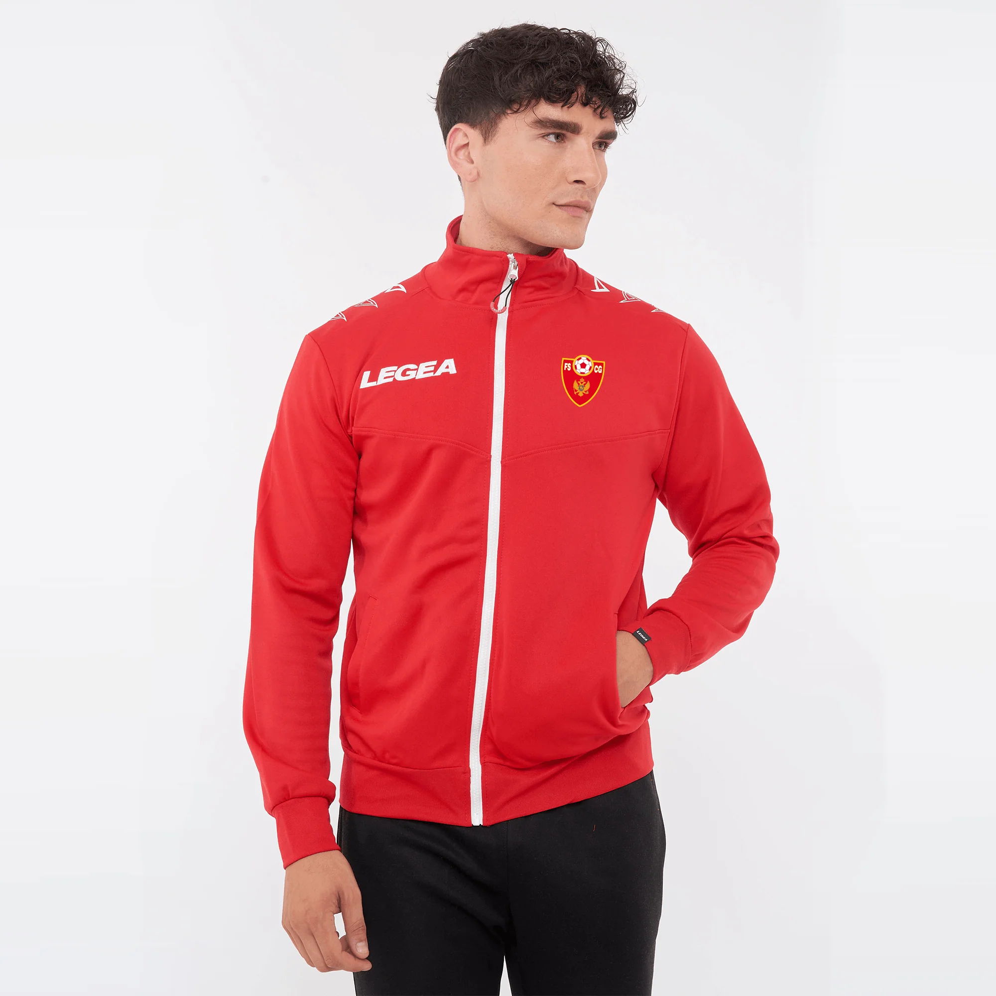 Giacca da Rappresentanza con zip rossa - Montenegro