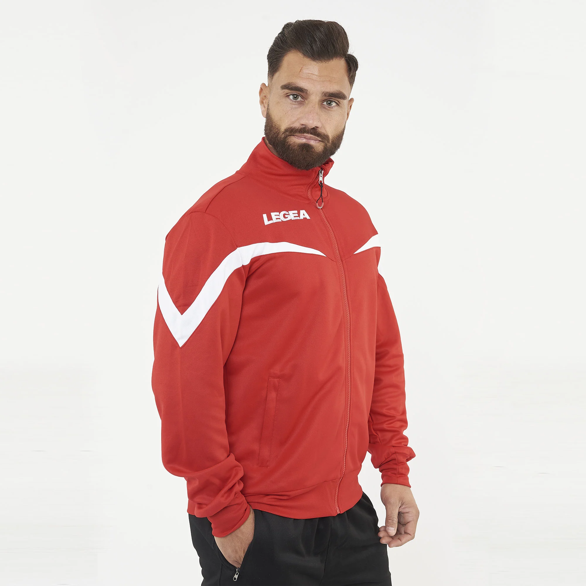 Giacca sportiva con zip Mosca