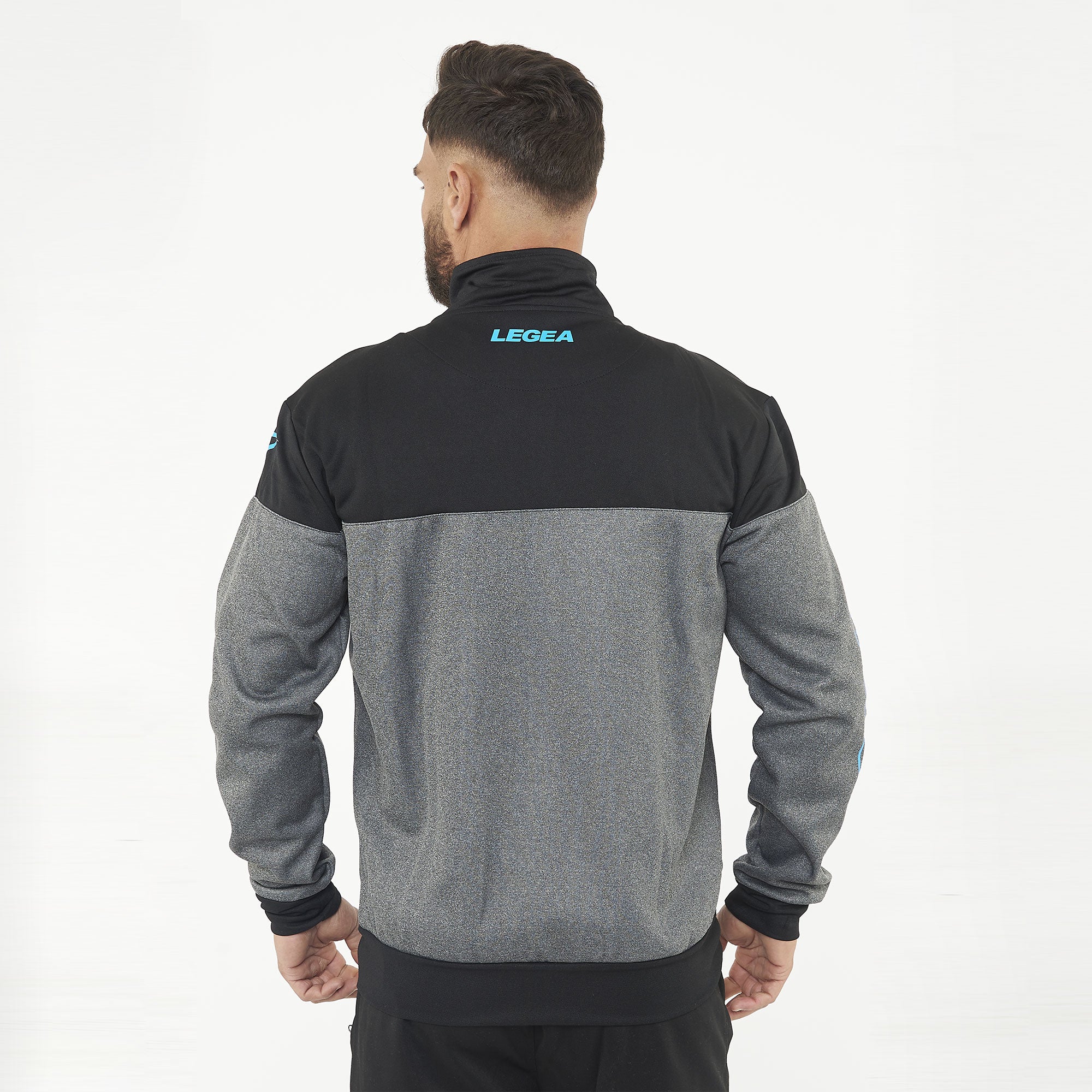 Giacca sportiva con zip in poliestere Ucla - Image 3