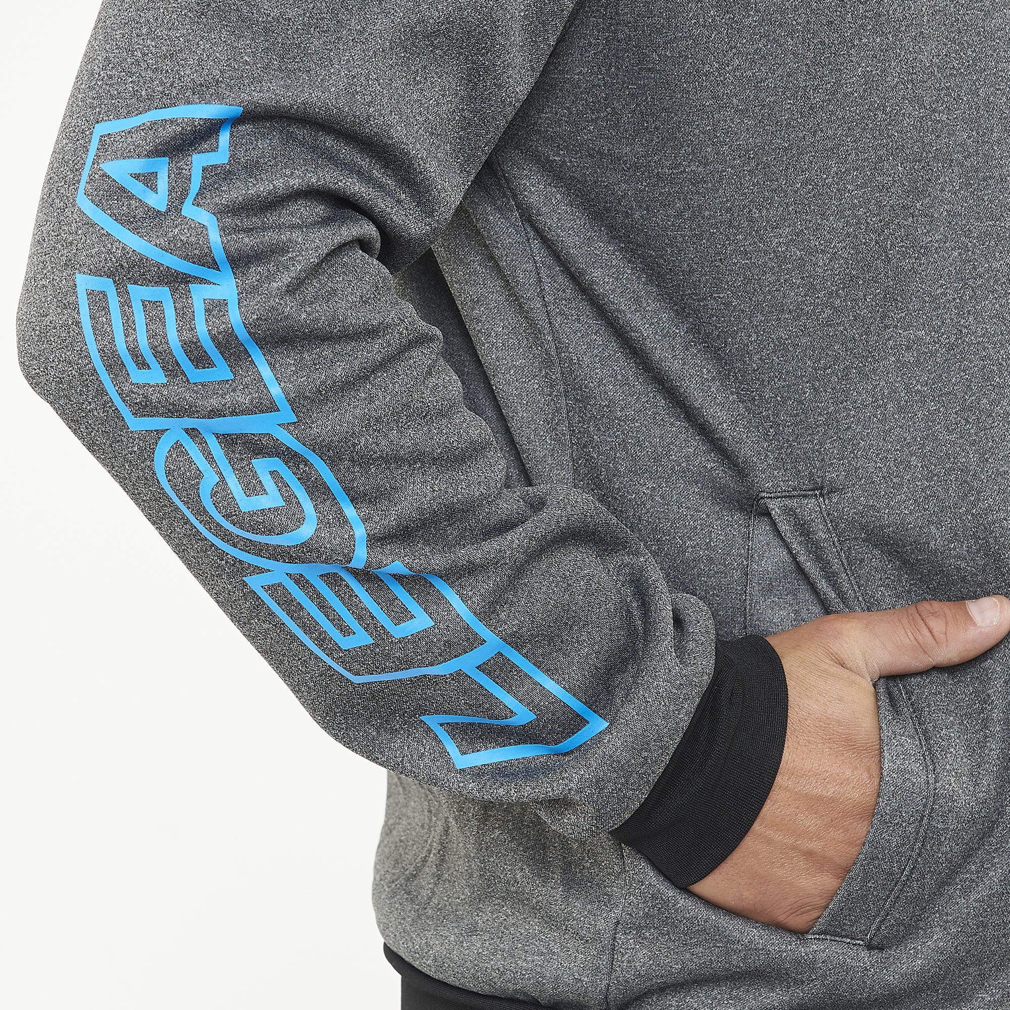 Giacca sportiva con zip in poliestere Ucla - Image 7