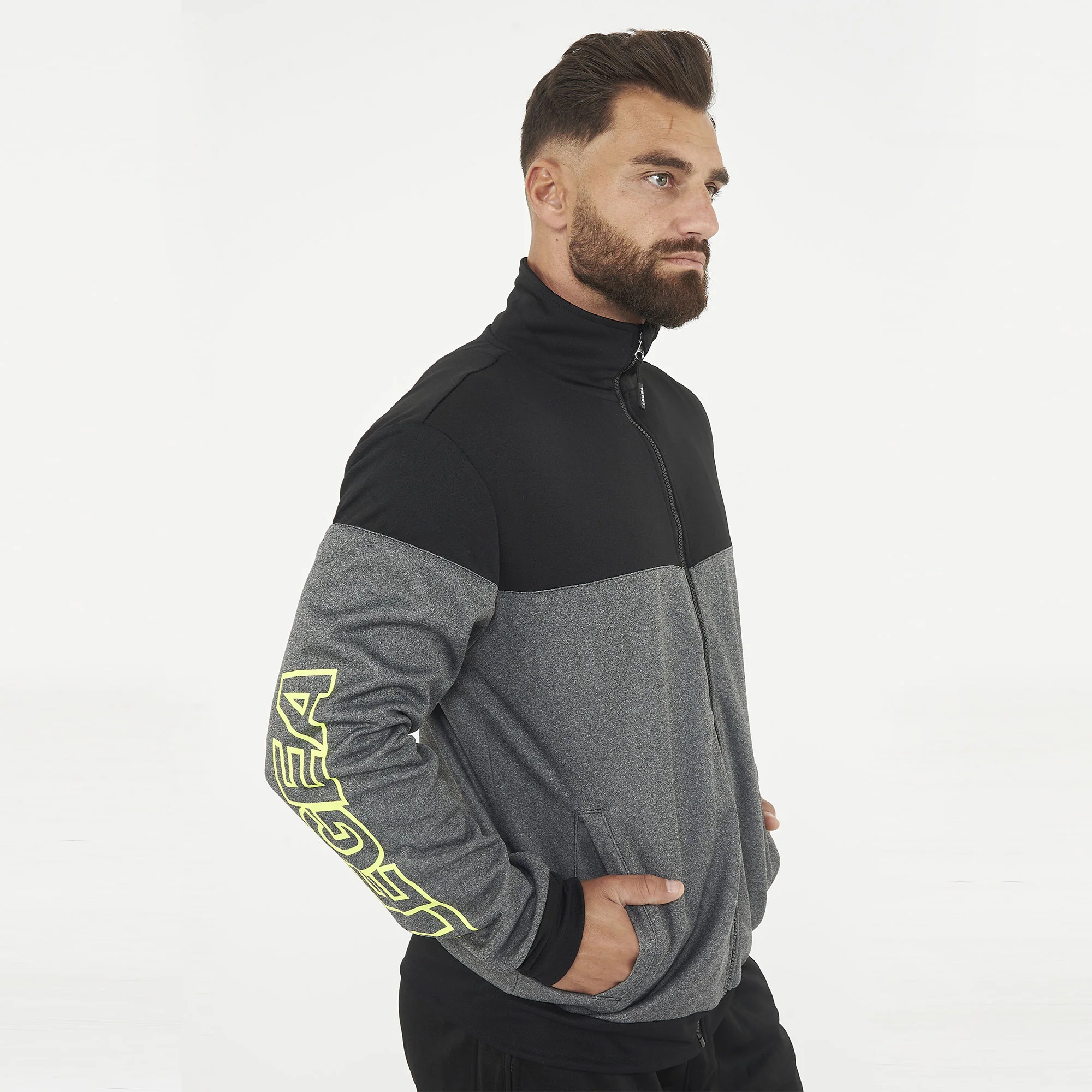 Giacca sportiva con zip in poliestere Ucla - Image 4