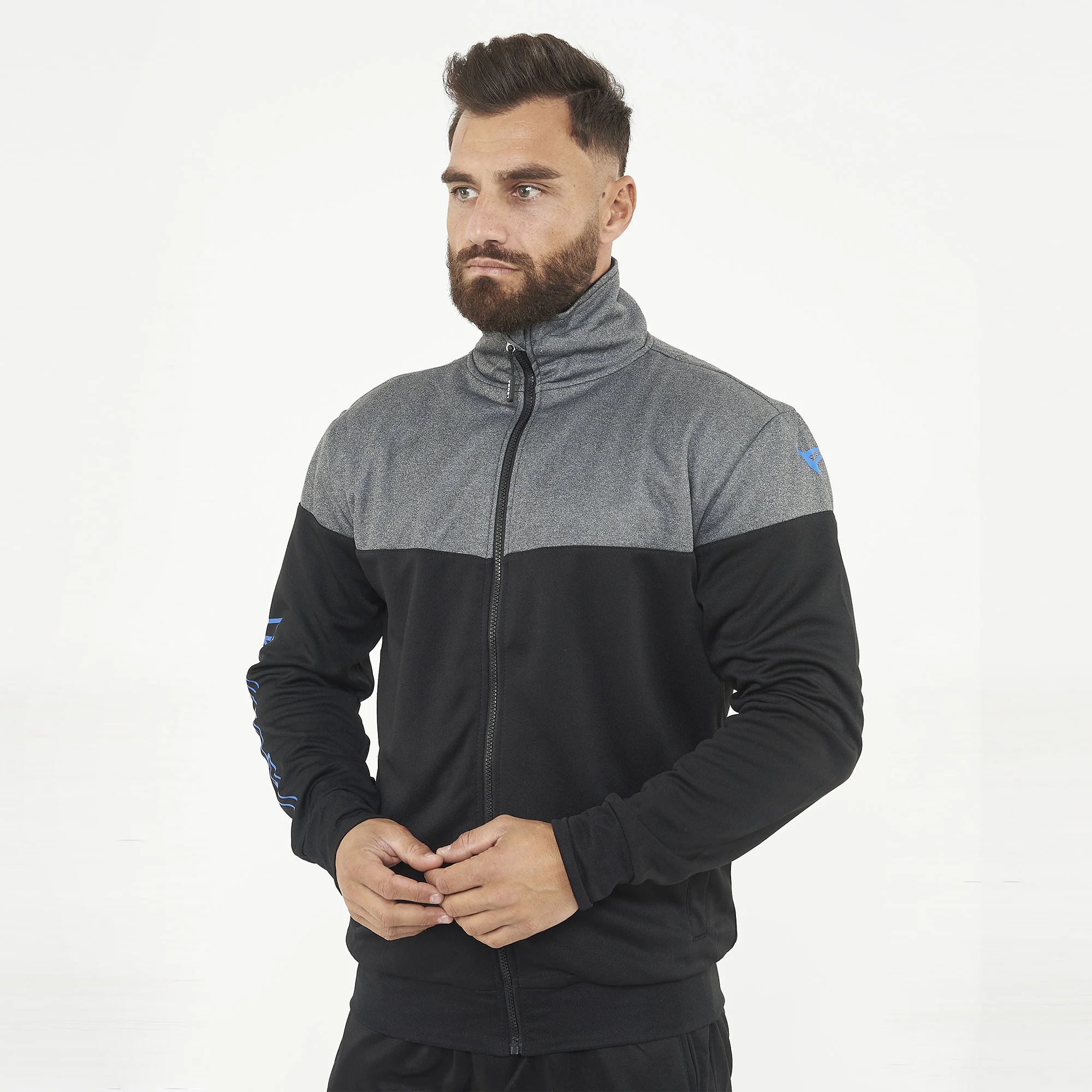 Giacca sportiva con zip in poliestere Ucla - Image 2
