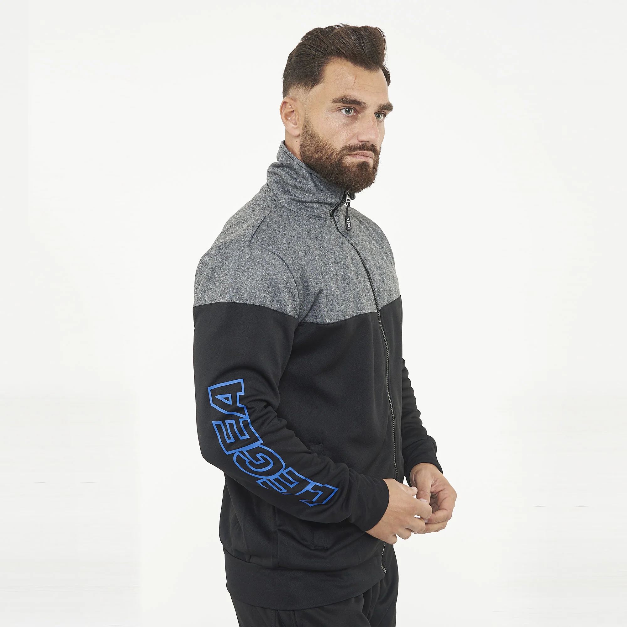Giacca sportiva con zip in poliestere Ucla - Image 7