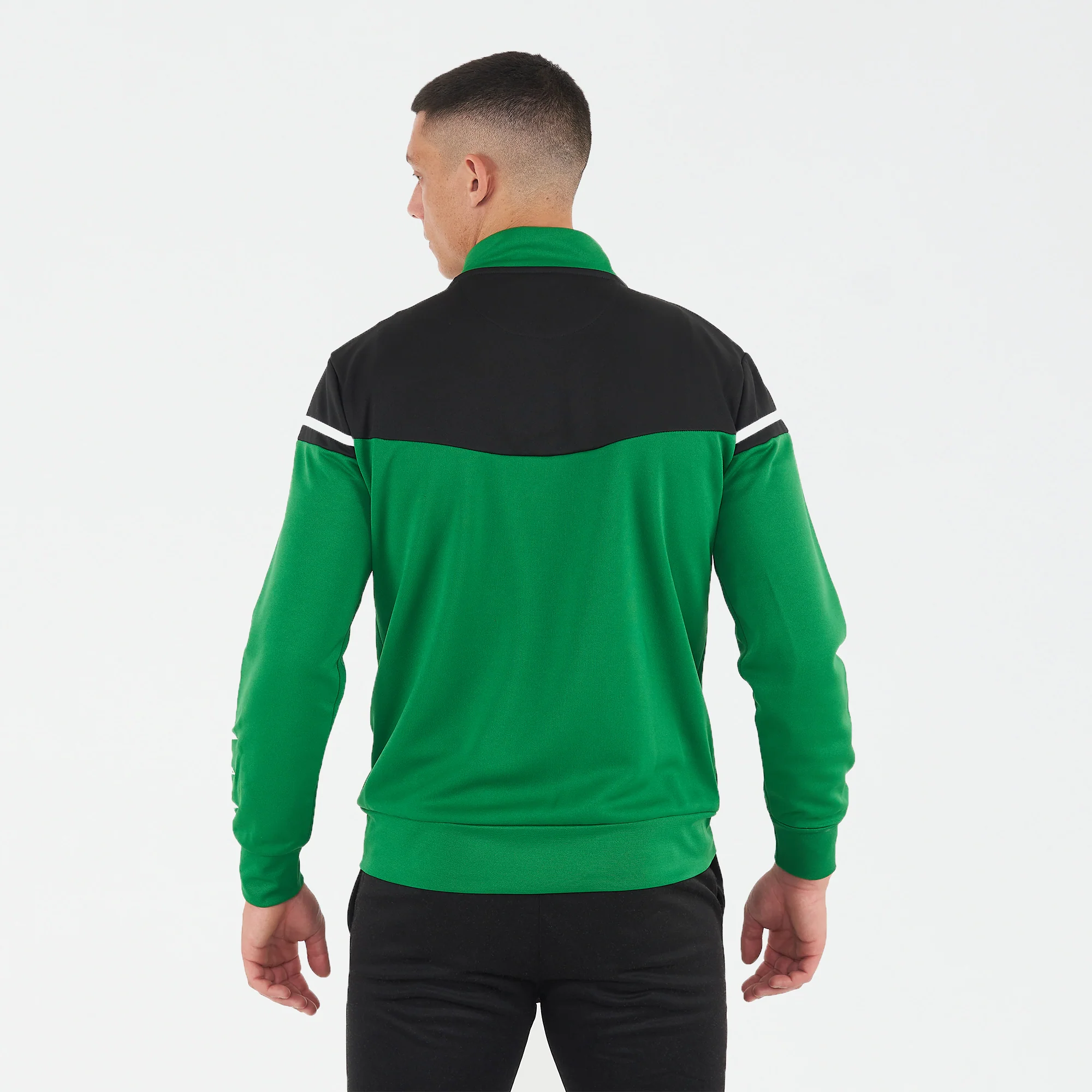 Giacca sportiva in poliestere con zip Sender - Image 2