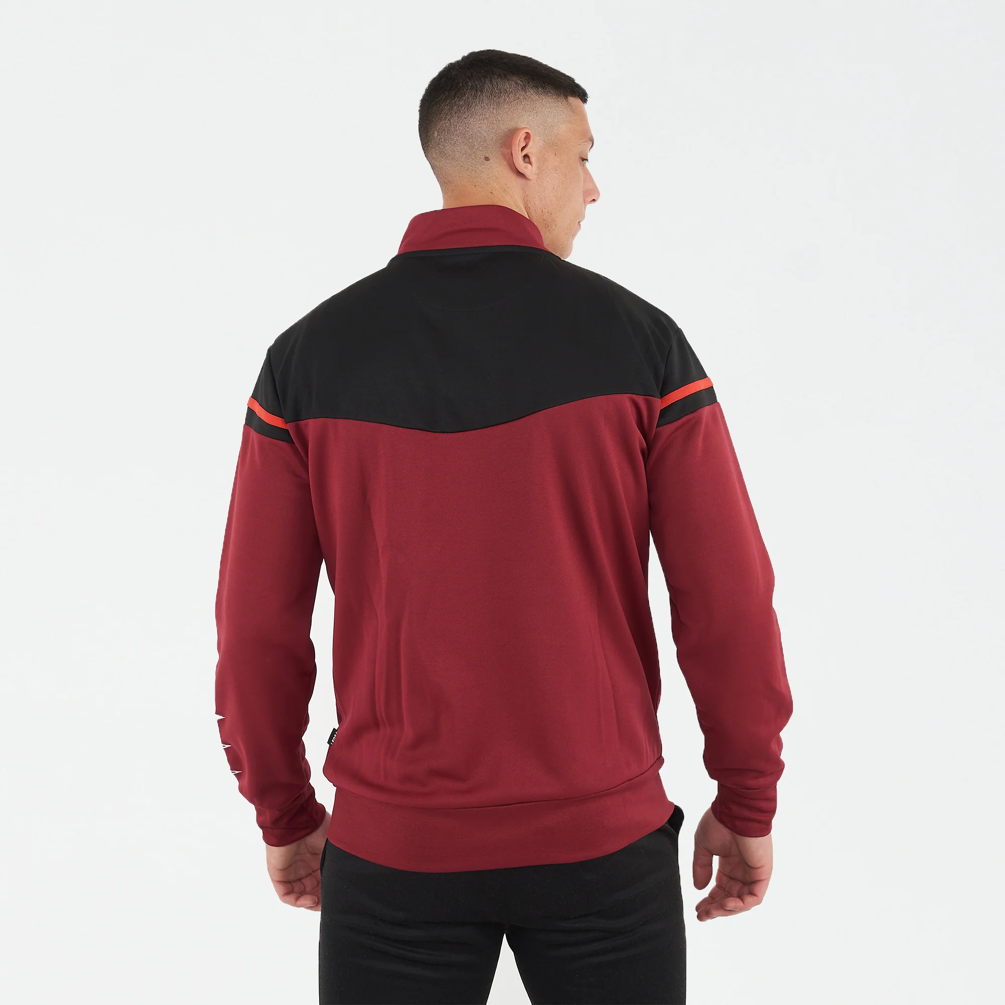 Giacca sportiva in poliestere con zip Sender - Image 2