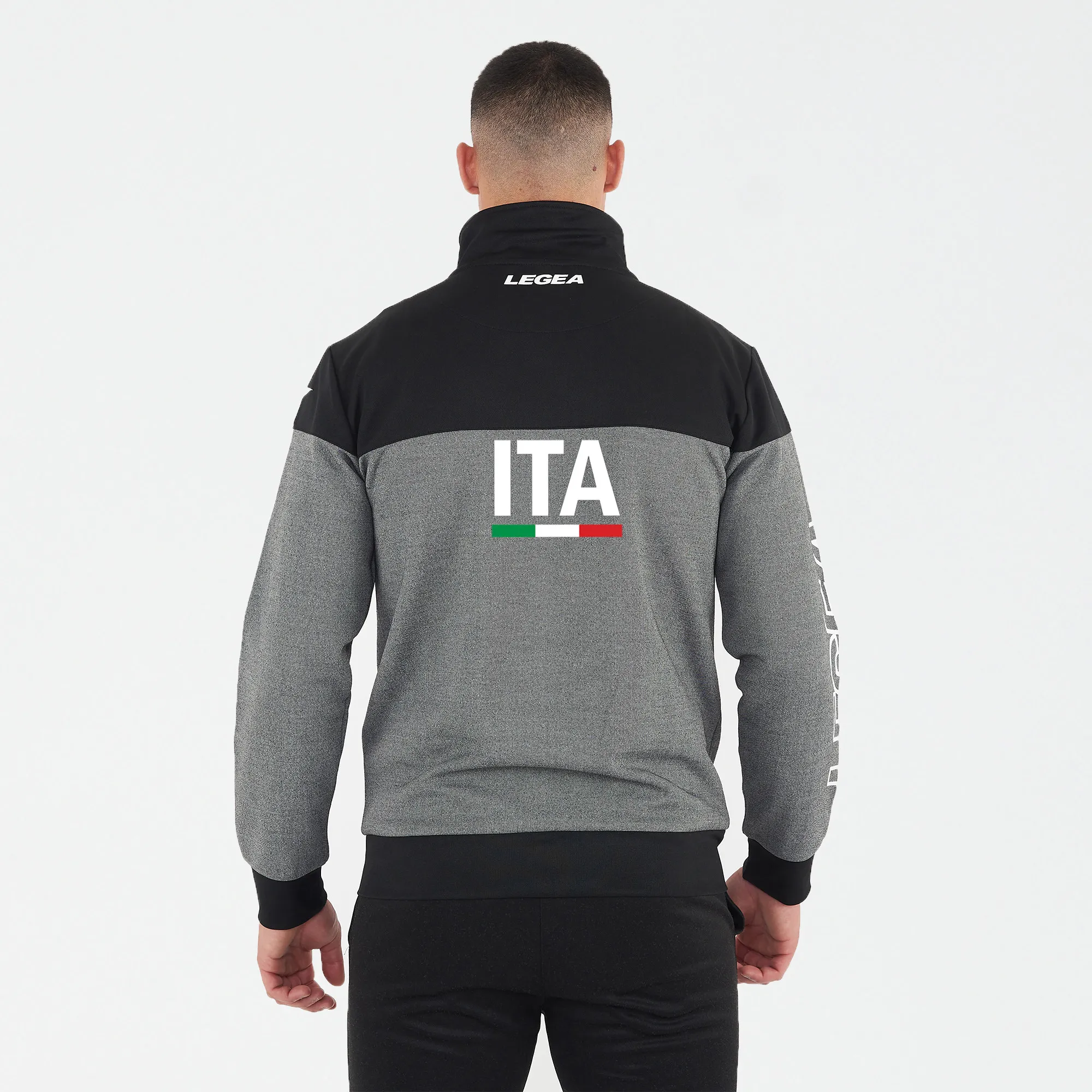 Giacca di Tuta FISBB - nera bianca - Image 2