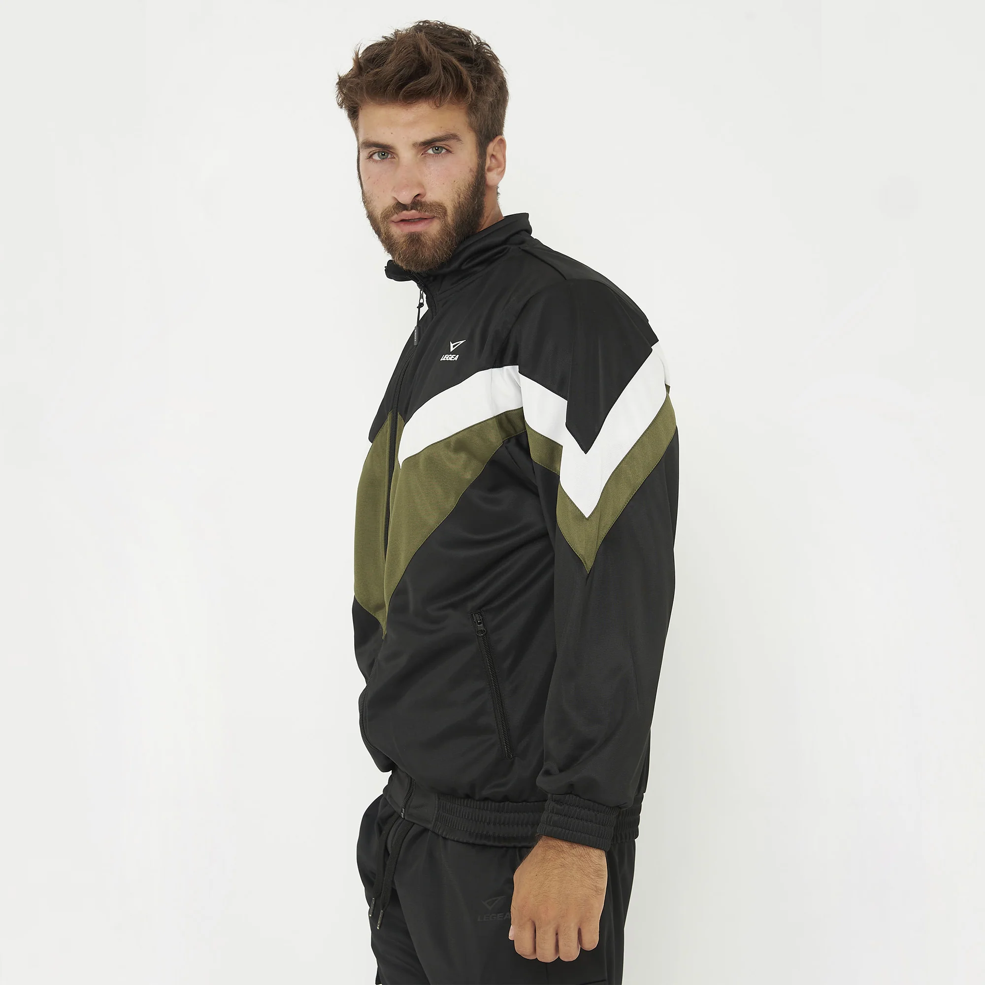 Giacca con zip modello vintage Loose - Image 4