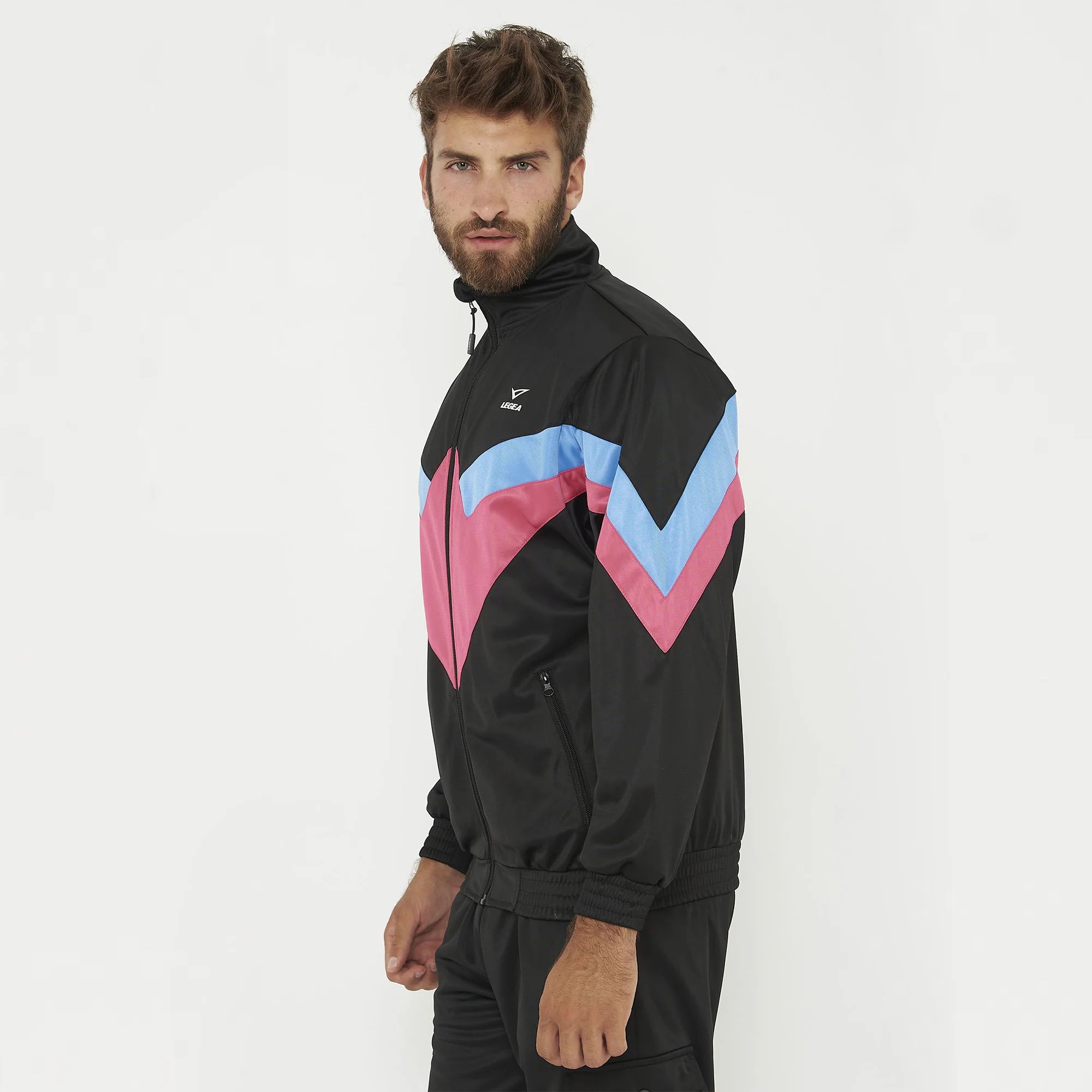 Giacca con zip modello vintage Loose - Image 2