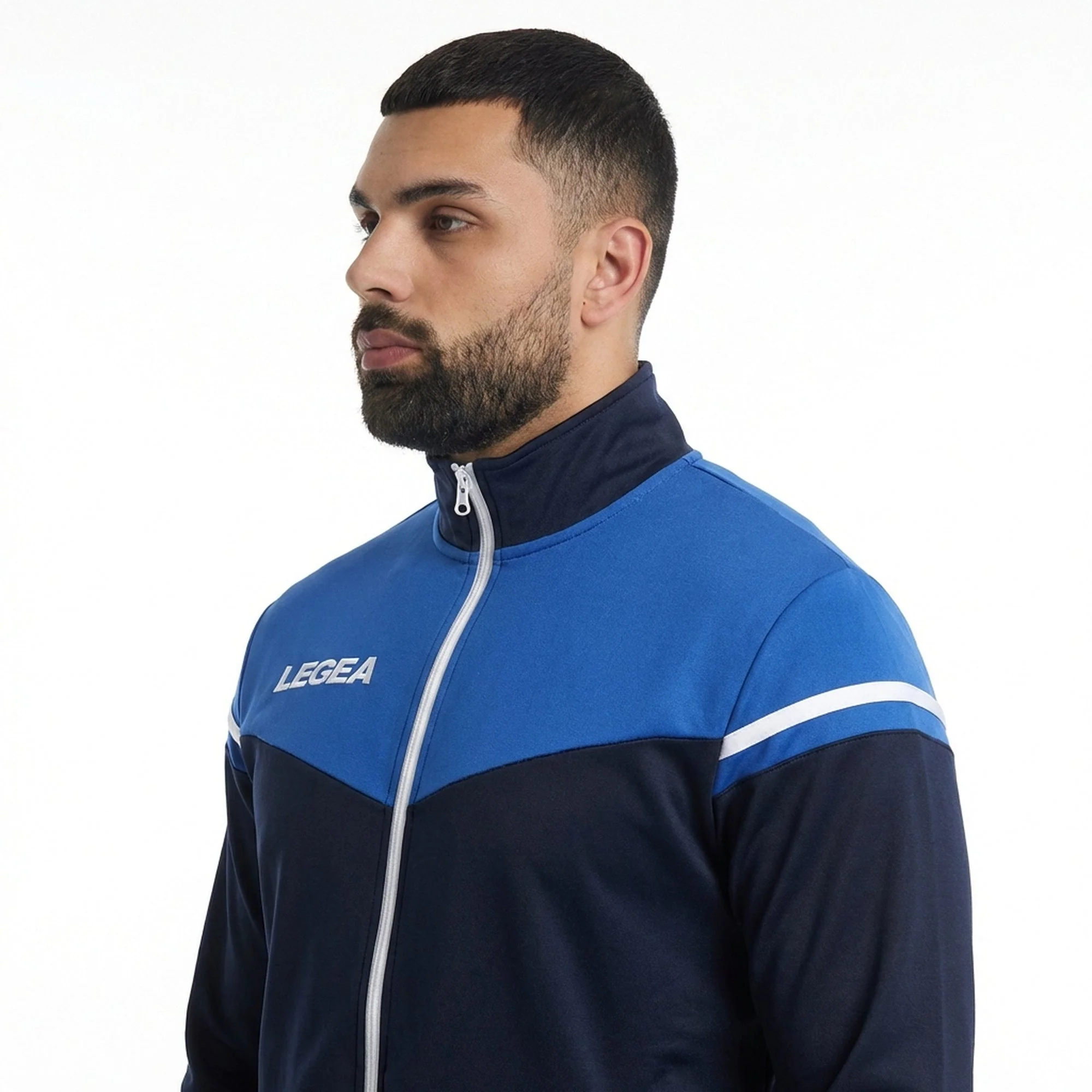 Giacca sportiva con zip Sender - oversize - Image 2