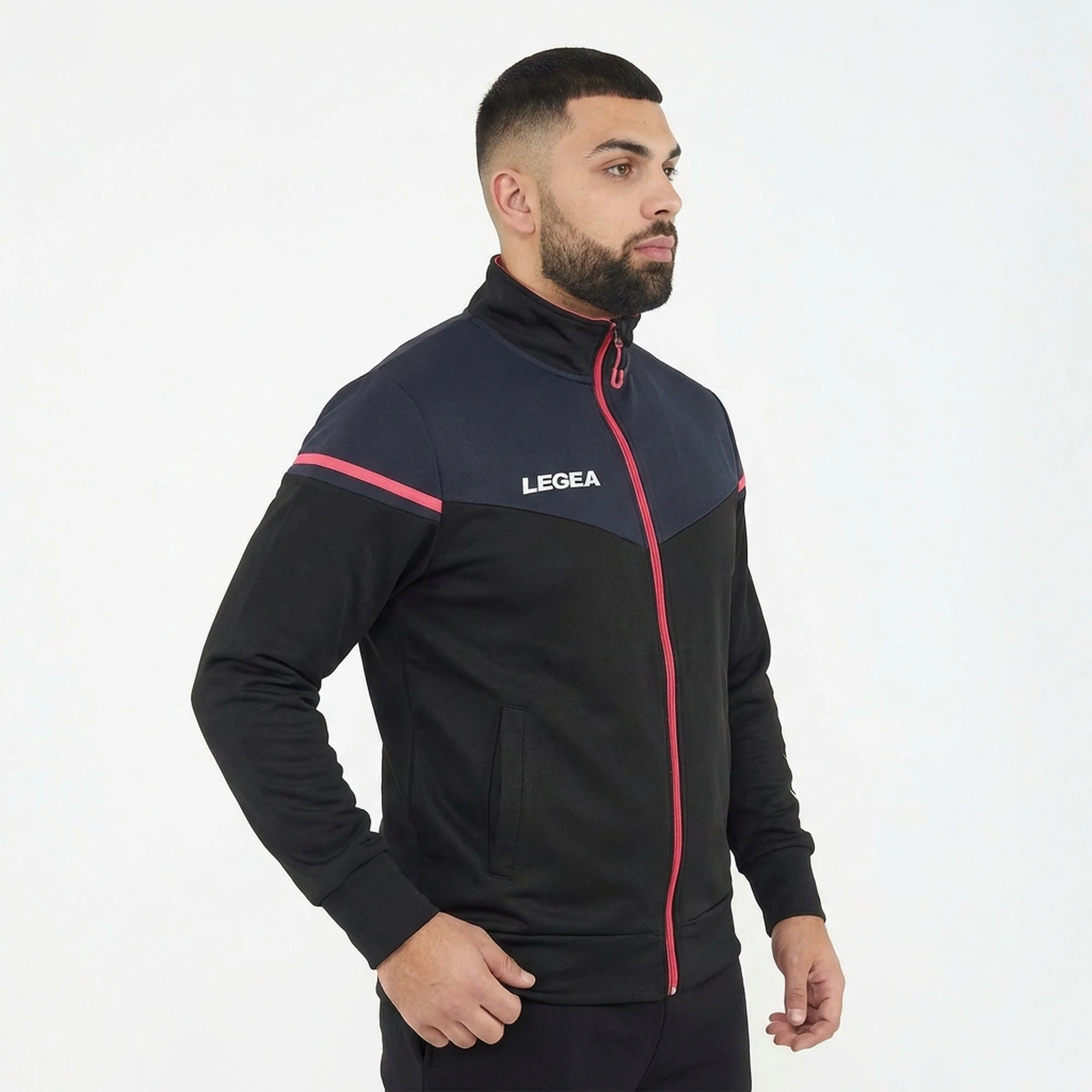 Giacca sportiva con zip Sender - oversize - Image 3