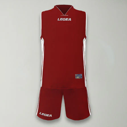 Kit da basket Chicago rosso bianco