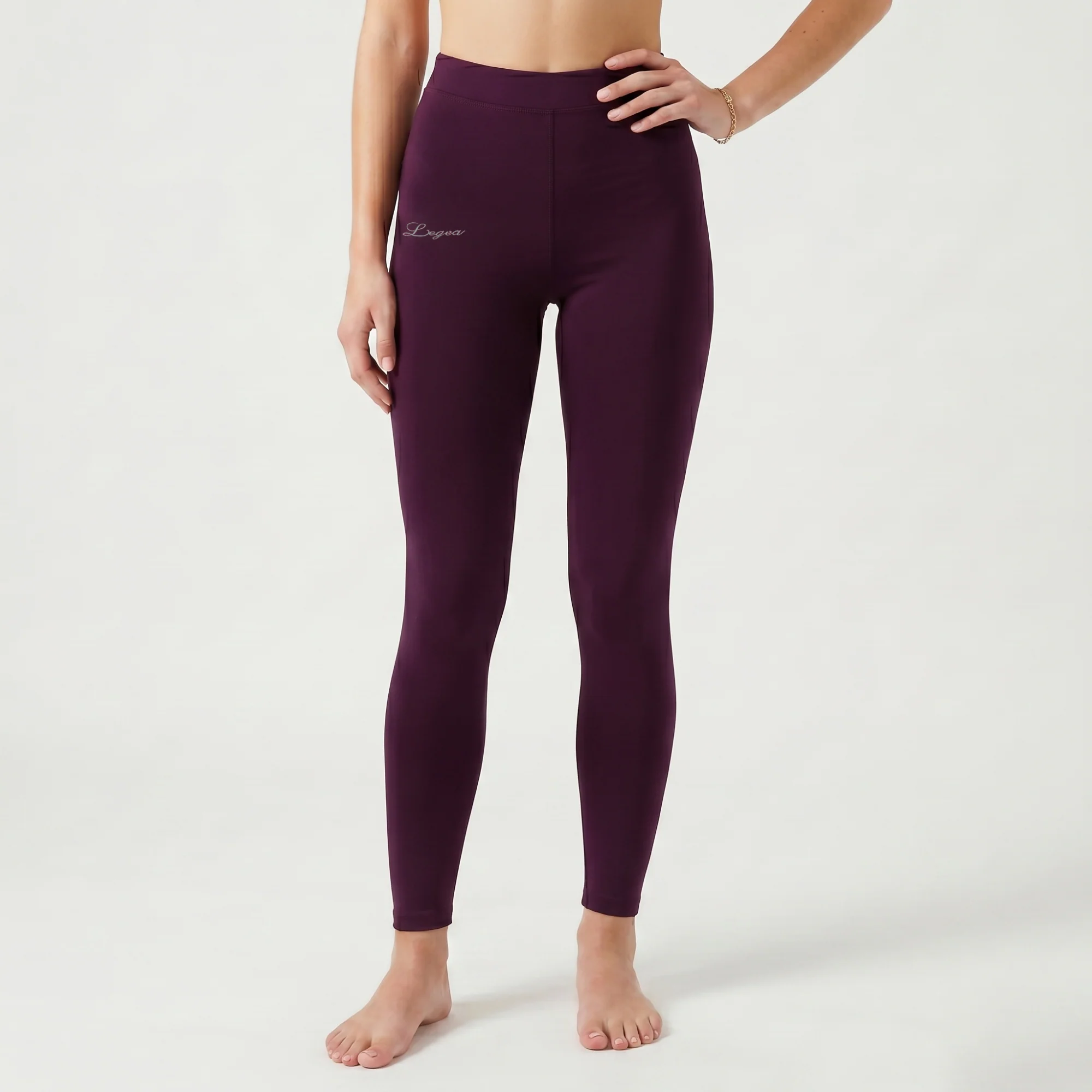 Leggins in cotone elasticizzato per yoga e allenamento Vexen