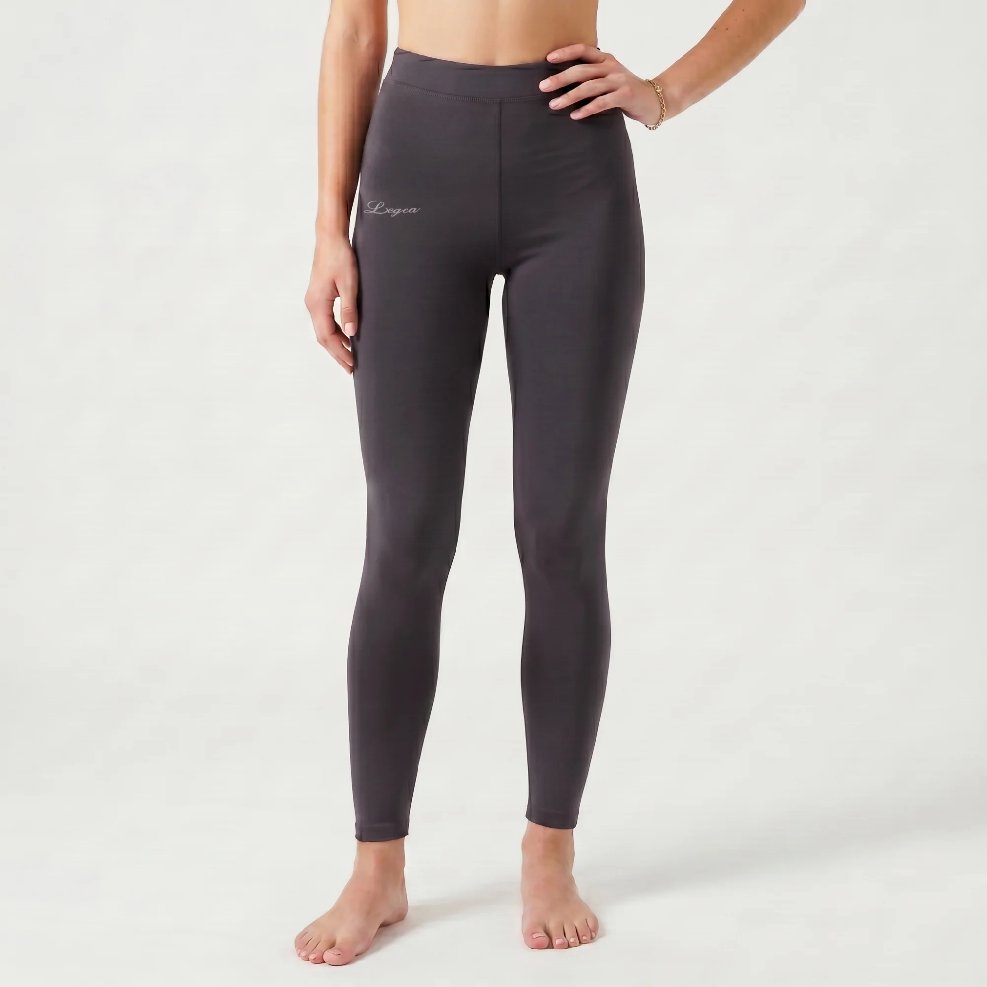 Leggins in cotone elasticizzato per yoga e allenamento Vexen
