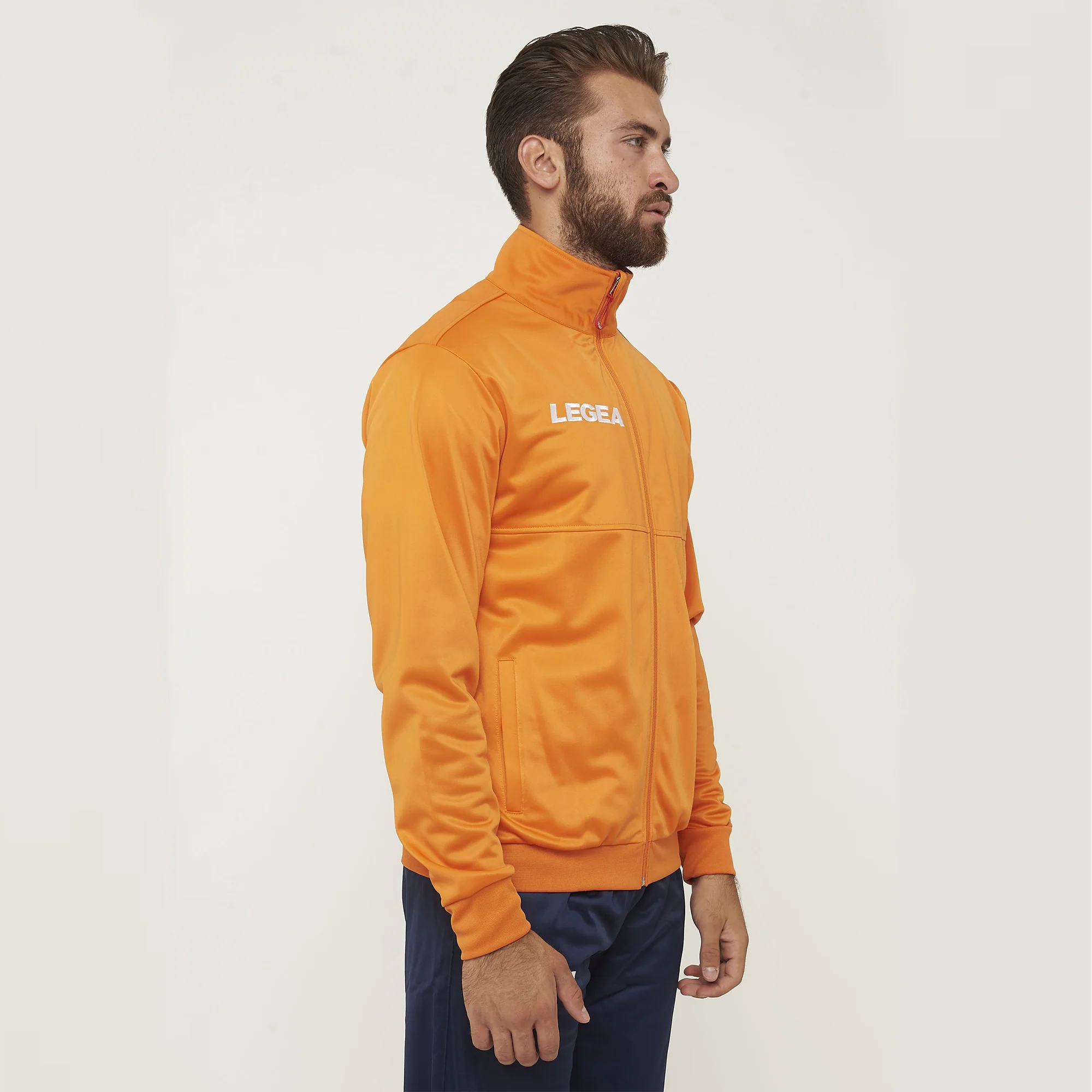 Giacca sportiva con zip Cuba - taglia piccola arancio - Image 3