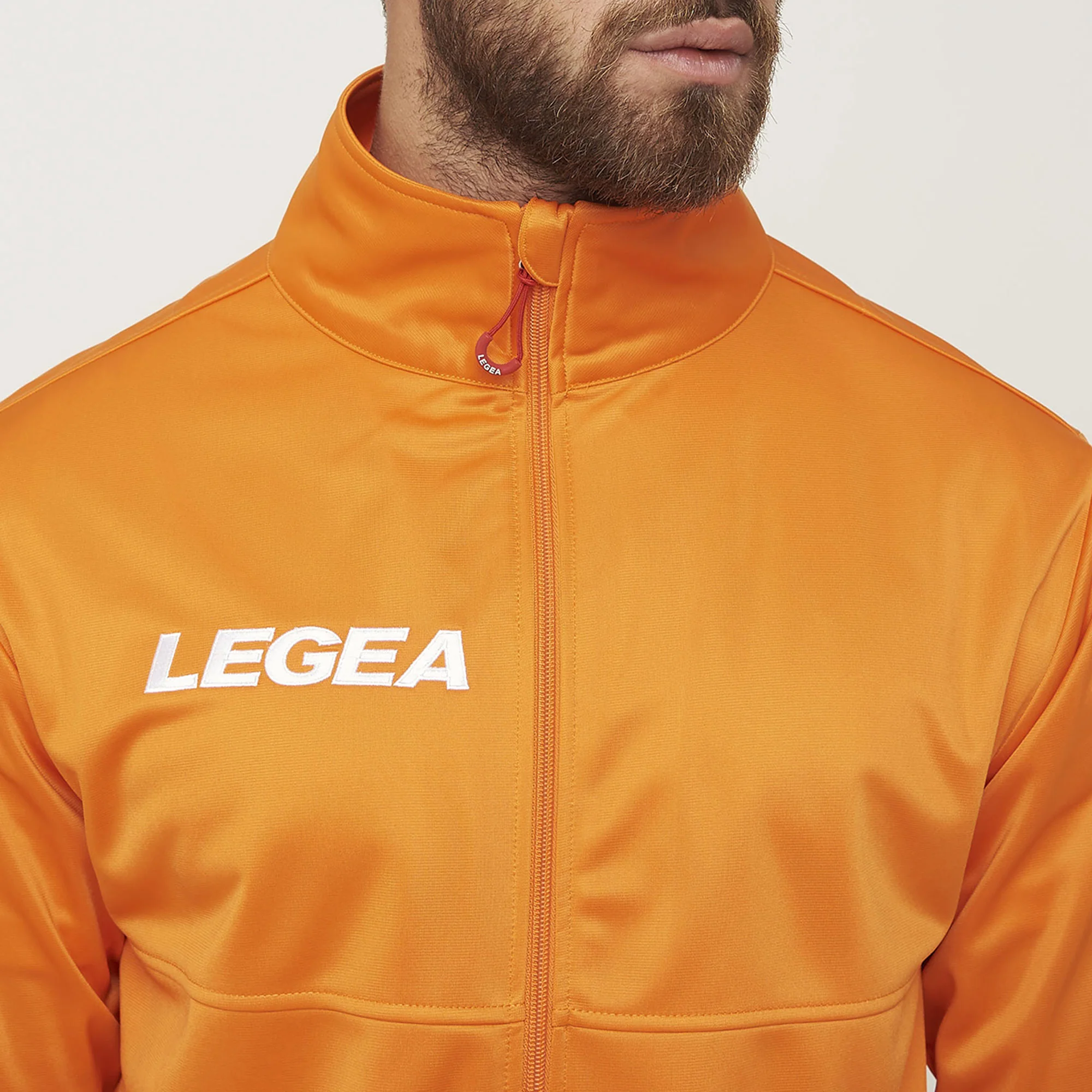 Giacca sportiva con zip Cuba - taglia piccola arancio - Image 6